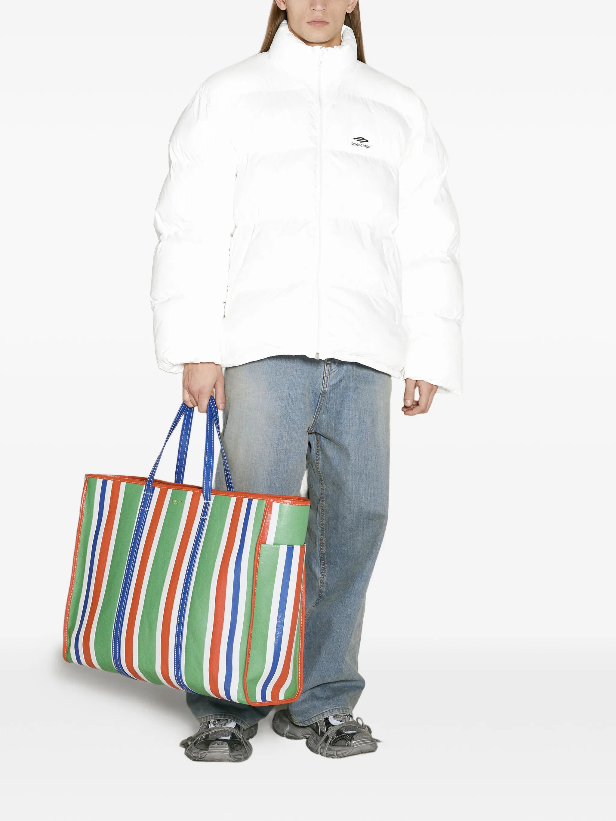 extra-large Châtelet leather tote bag