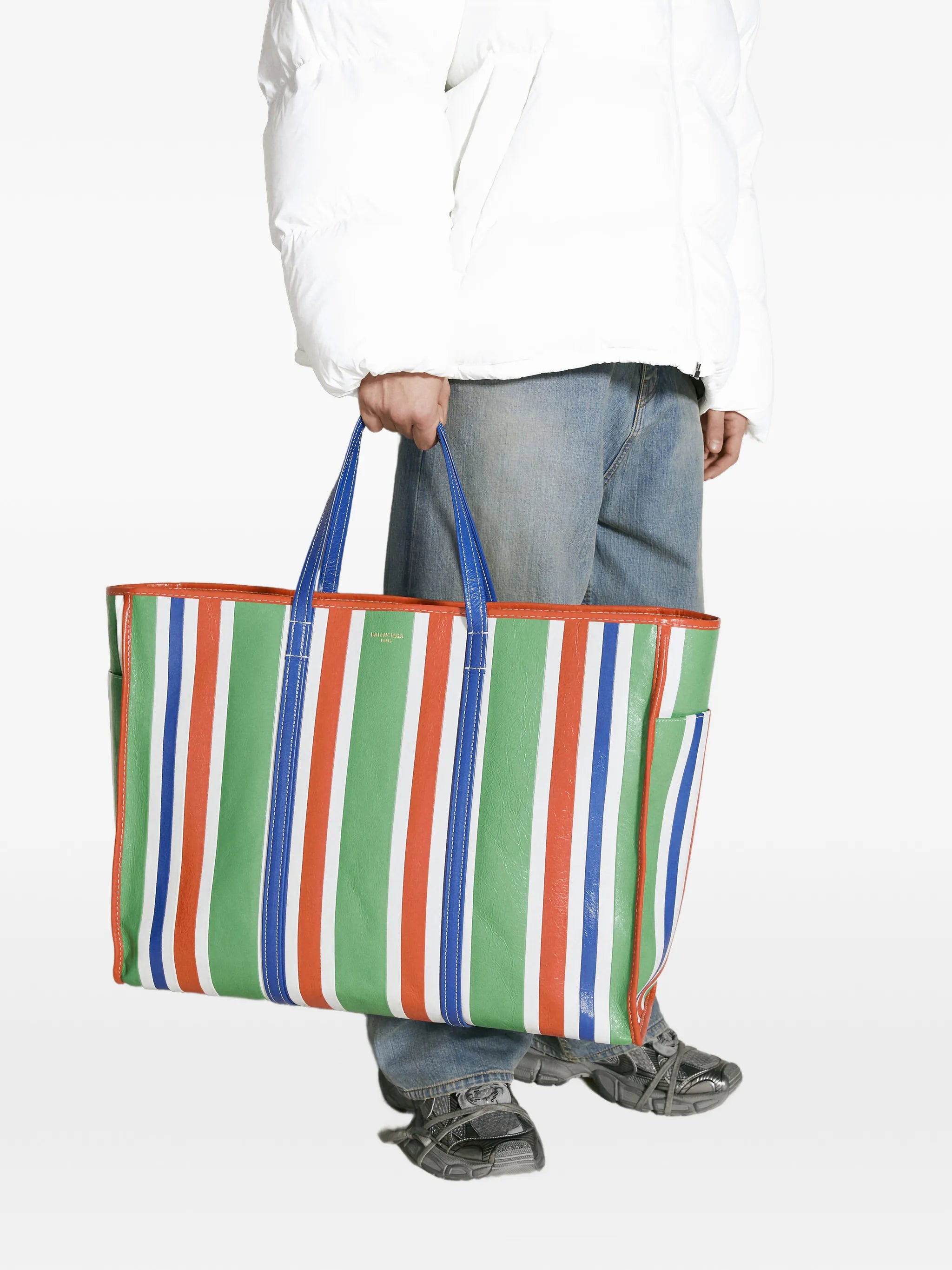 extra-large Châtelet leather tote bag