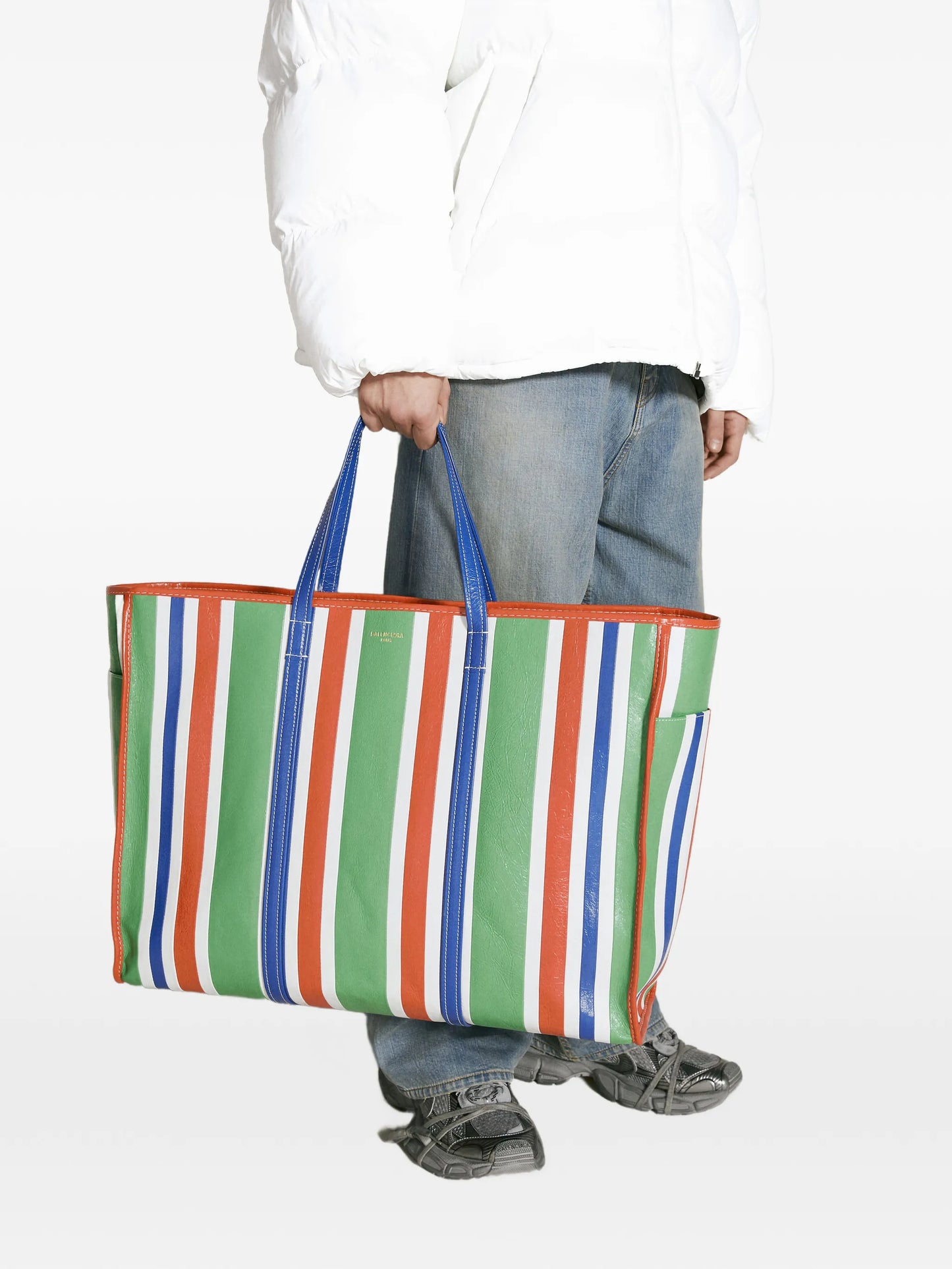 extra-large Châtelet leather tote bag
