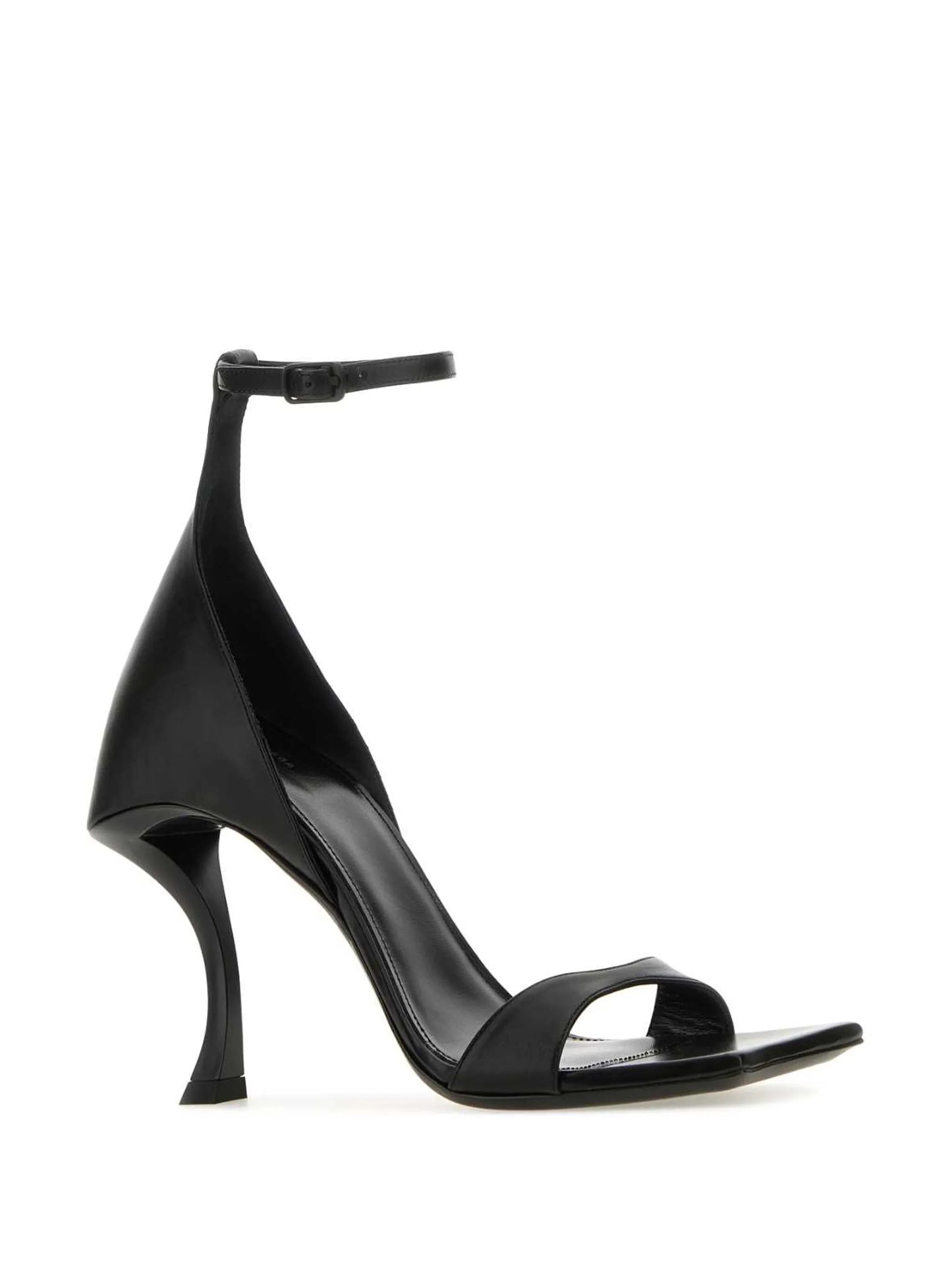 Hourglass 100mm leather sandals