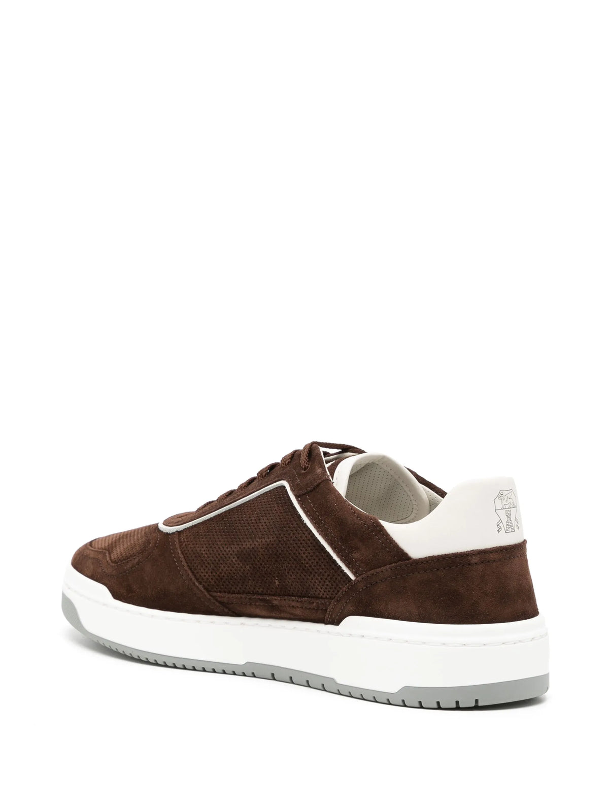 suede low-top sneakers