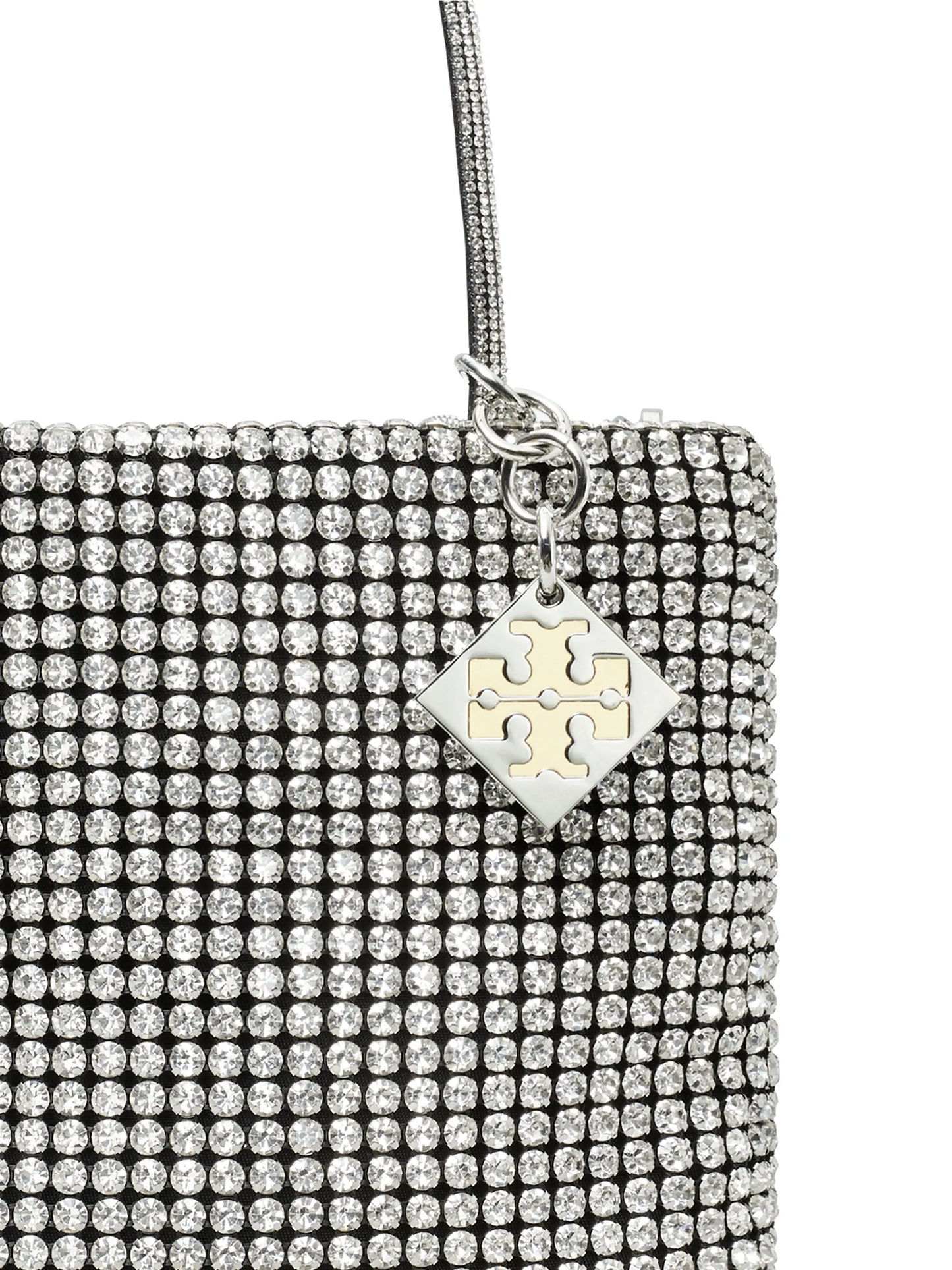 mini Night Owl crystal-embellished tote bag