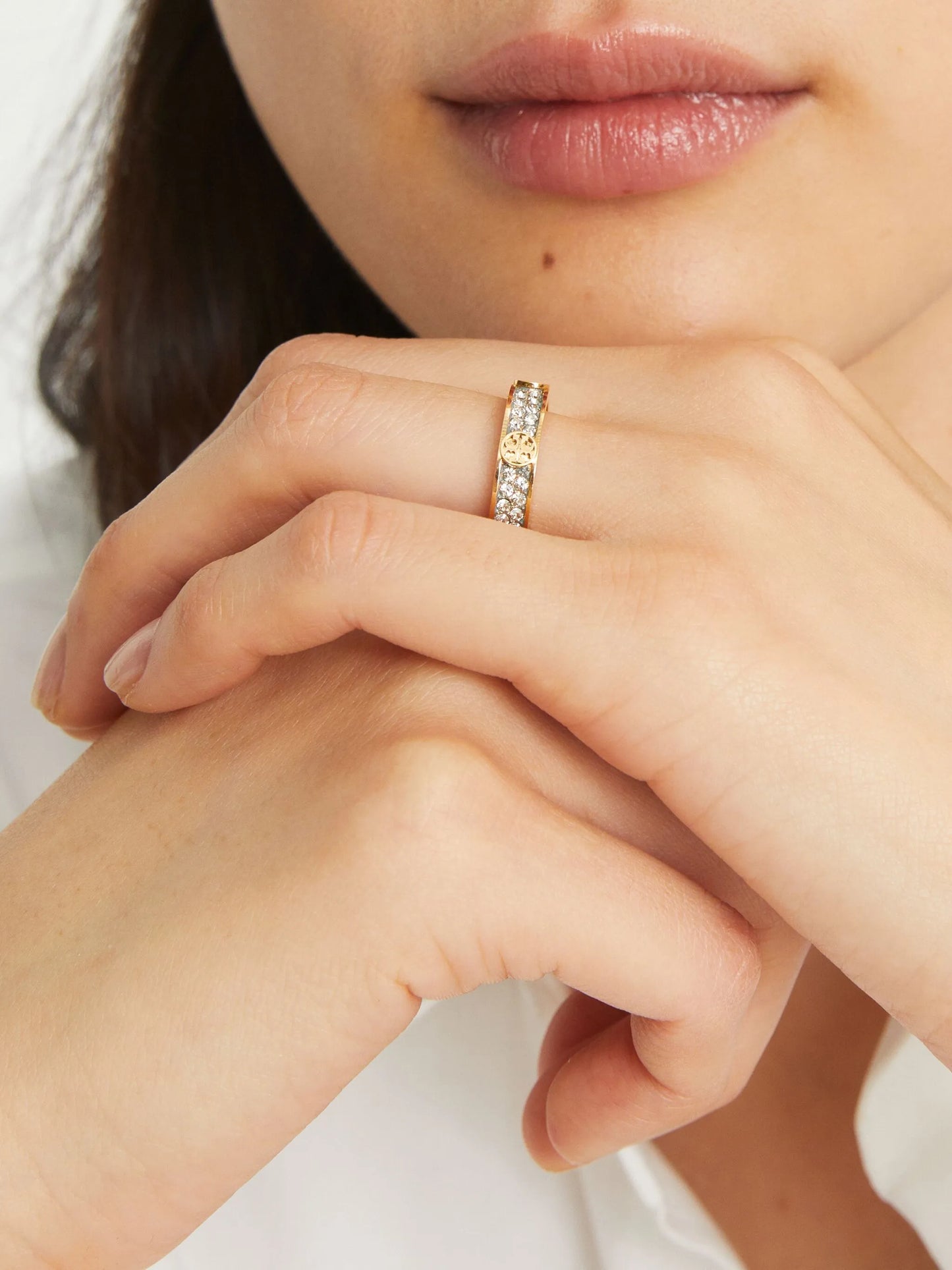 Miller rhinestone ring