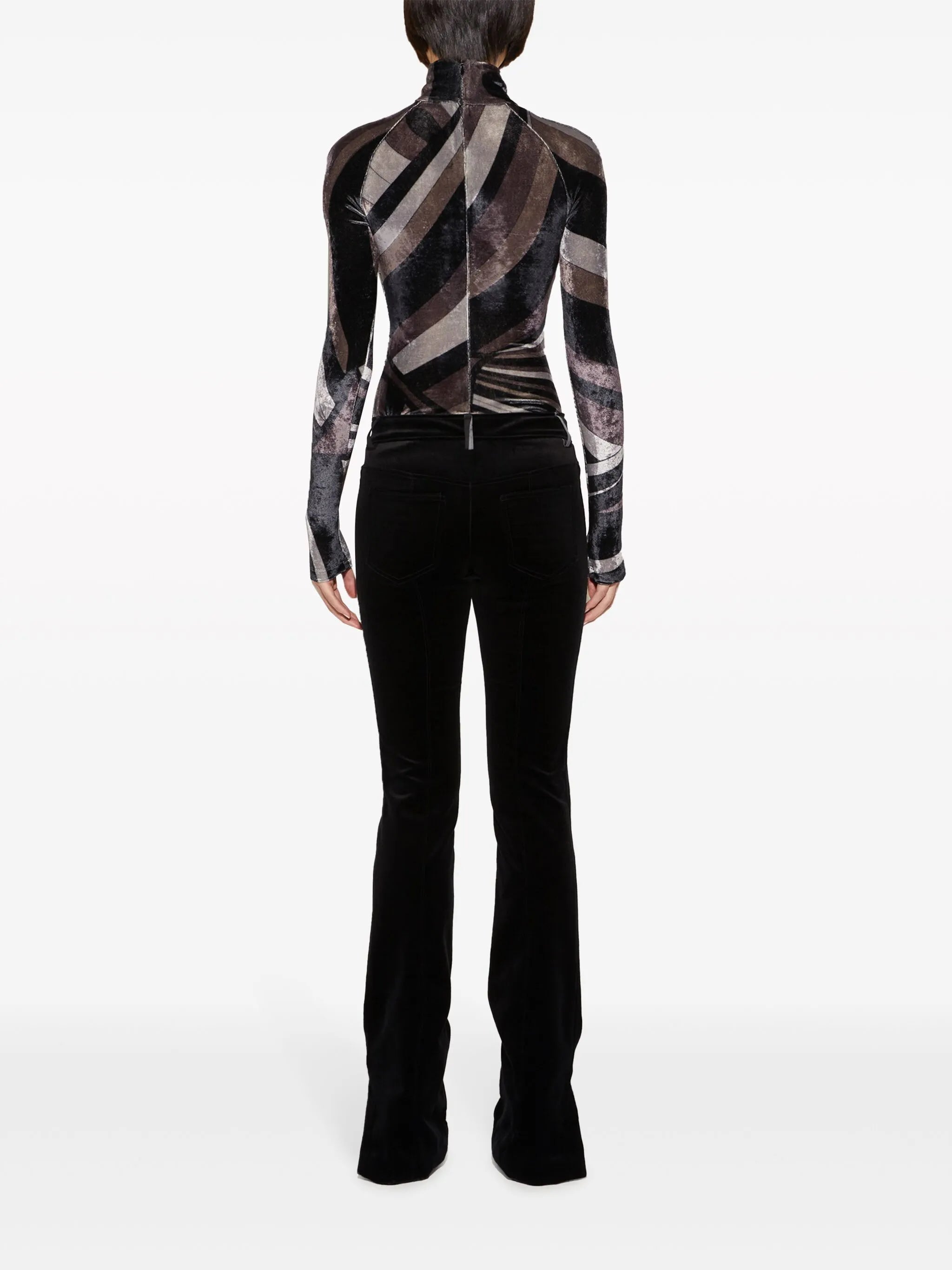 Iride-print top