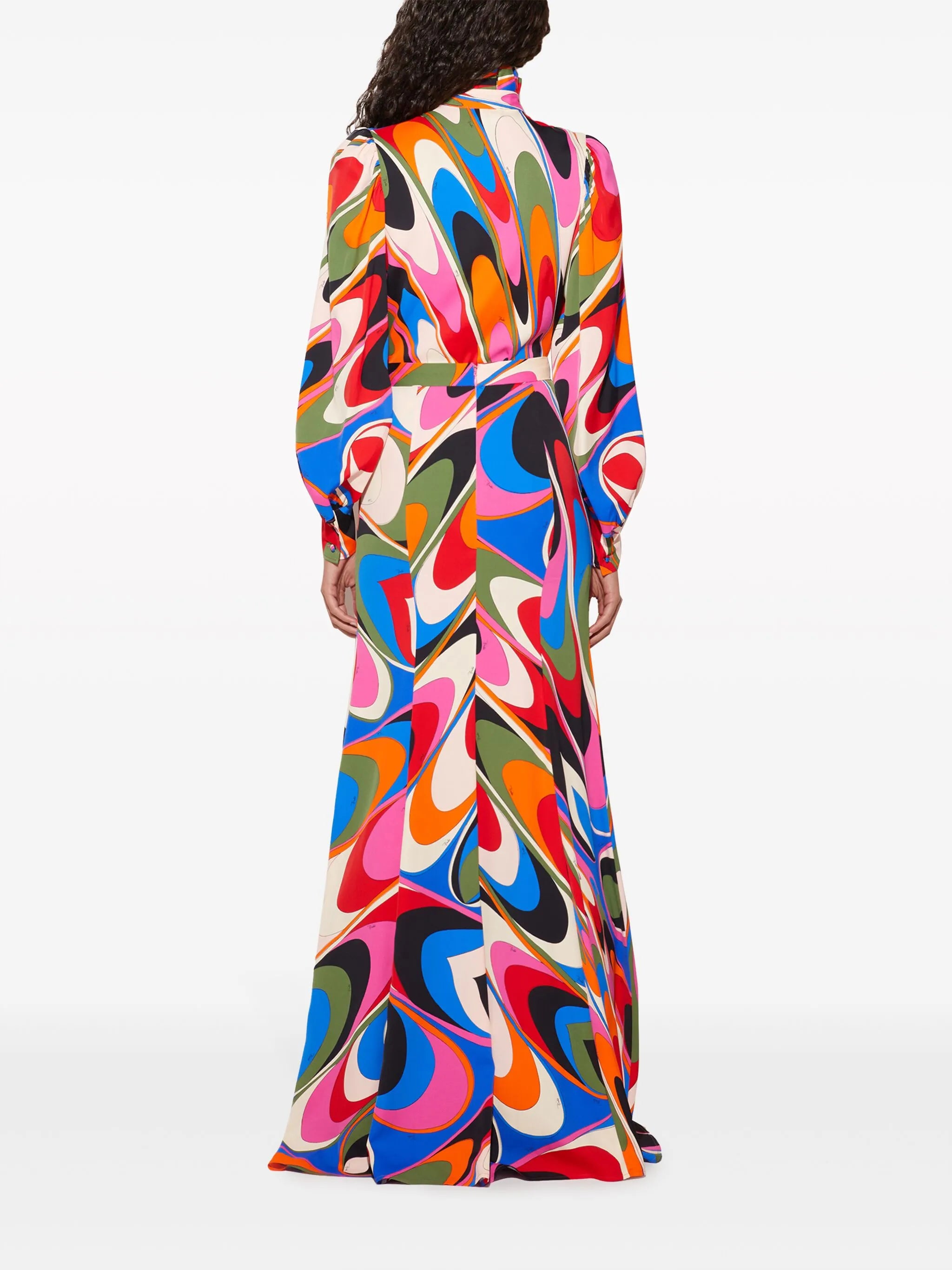Onde-print shirt
