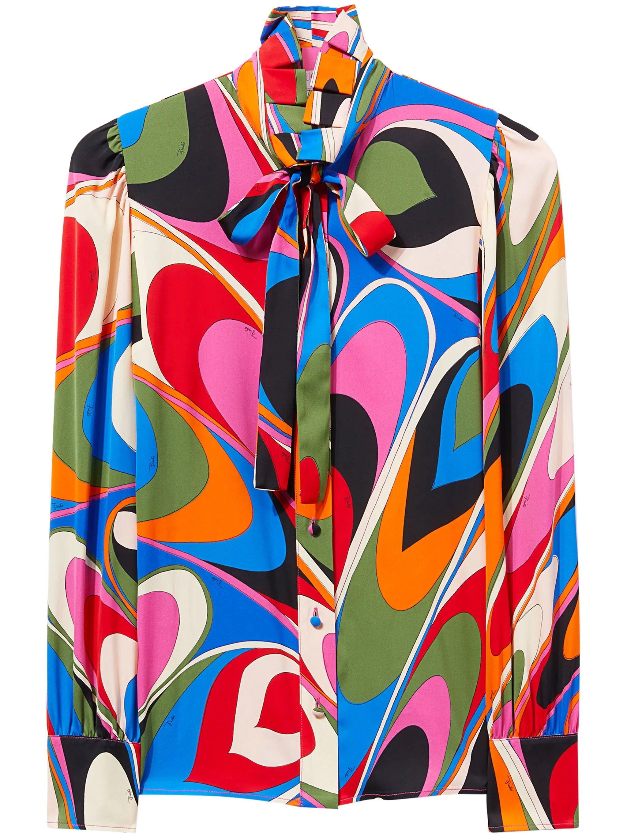 Onde-print shirt