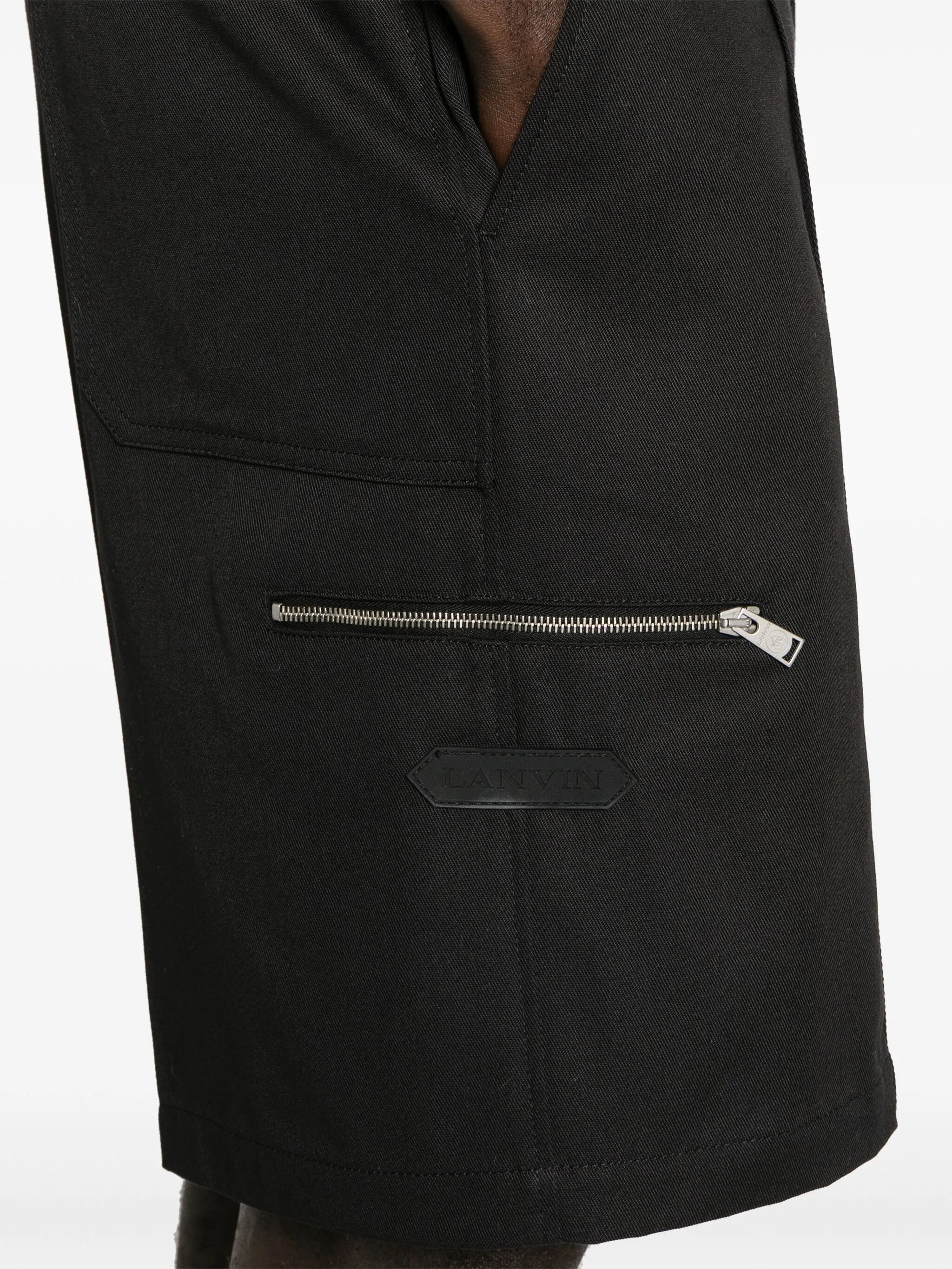 tailored cotton shorts