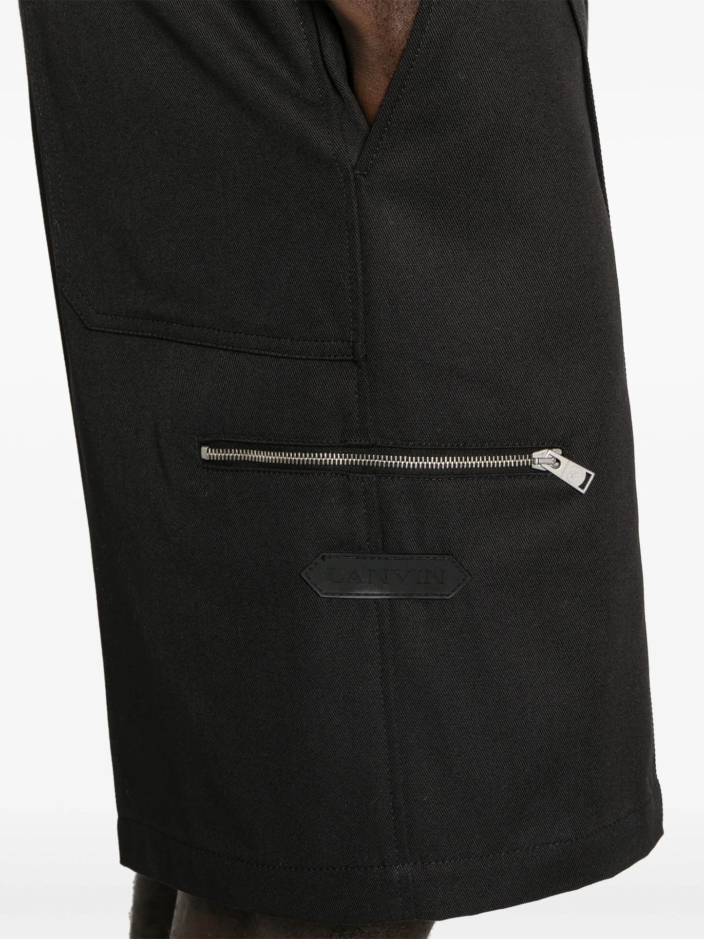 tailored cotton shorts