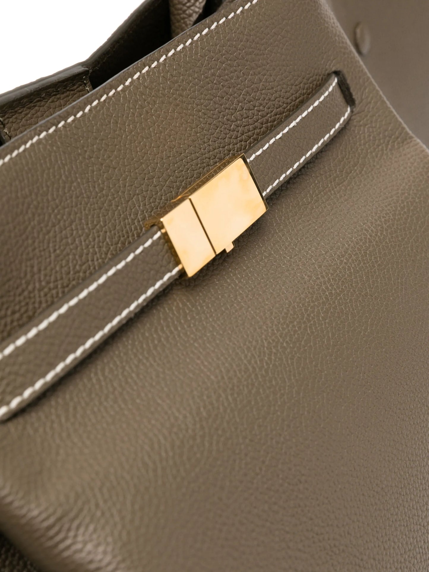 small New York leather tote bag