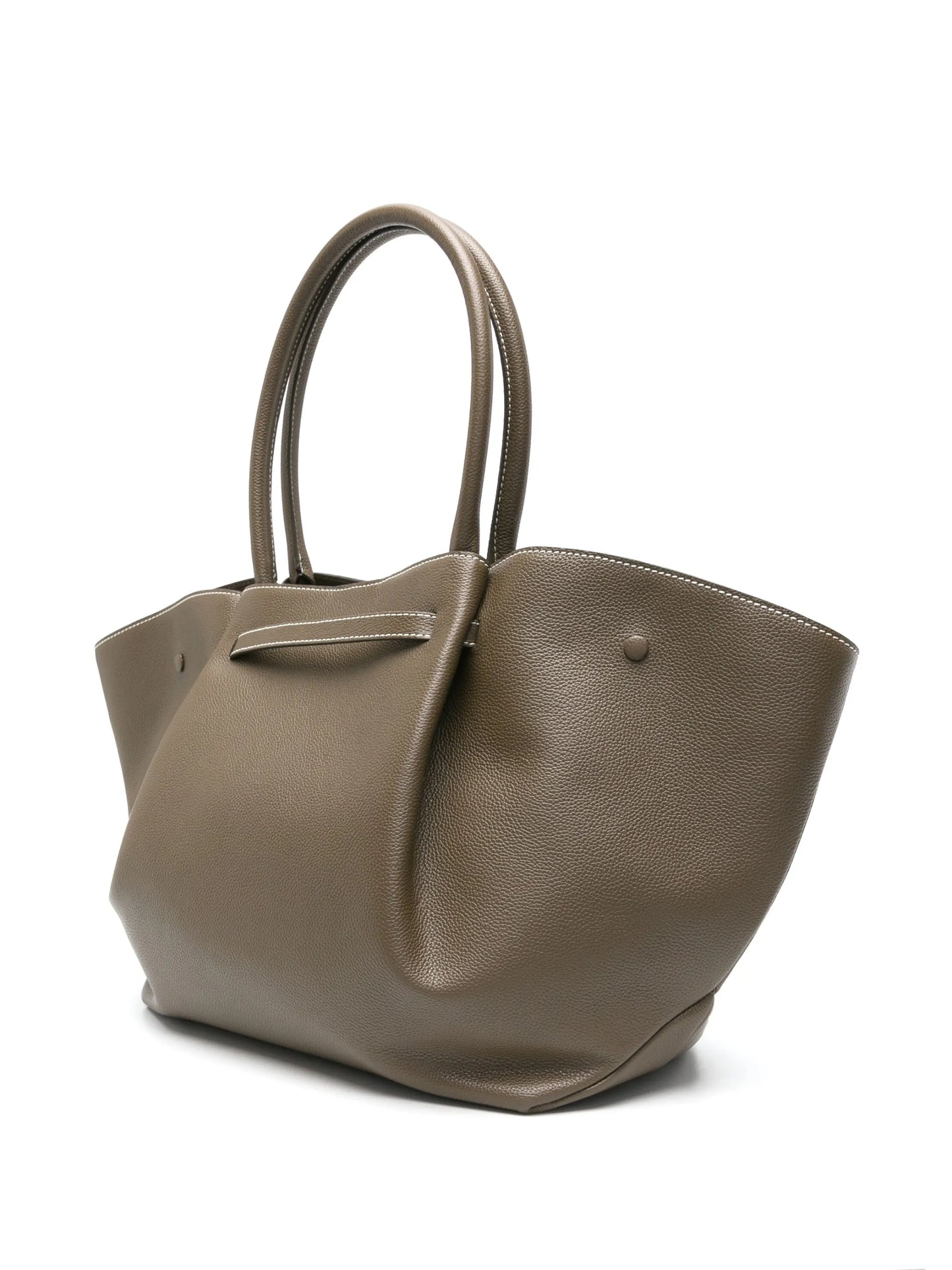 small New York leather tote bag