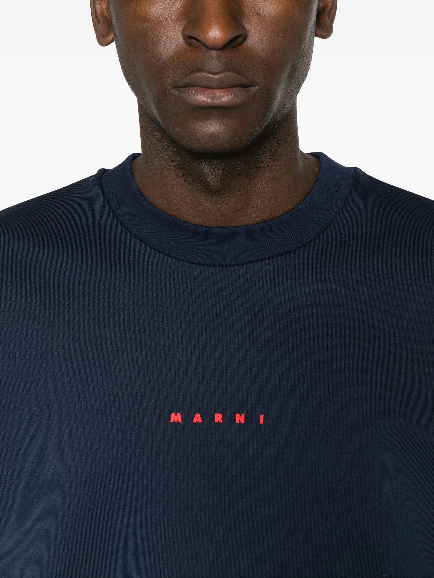 logo-print cotton sweatshirt