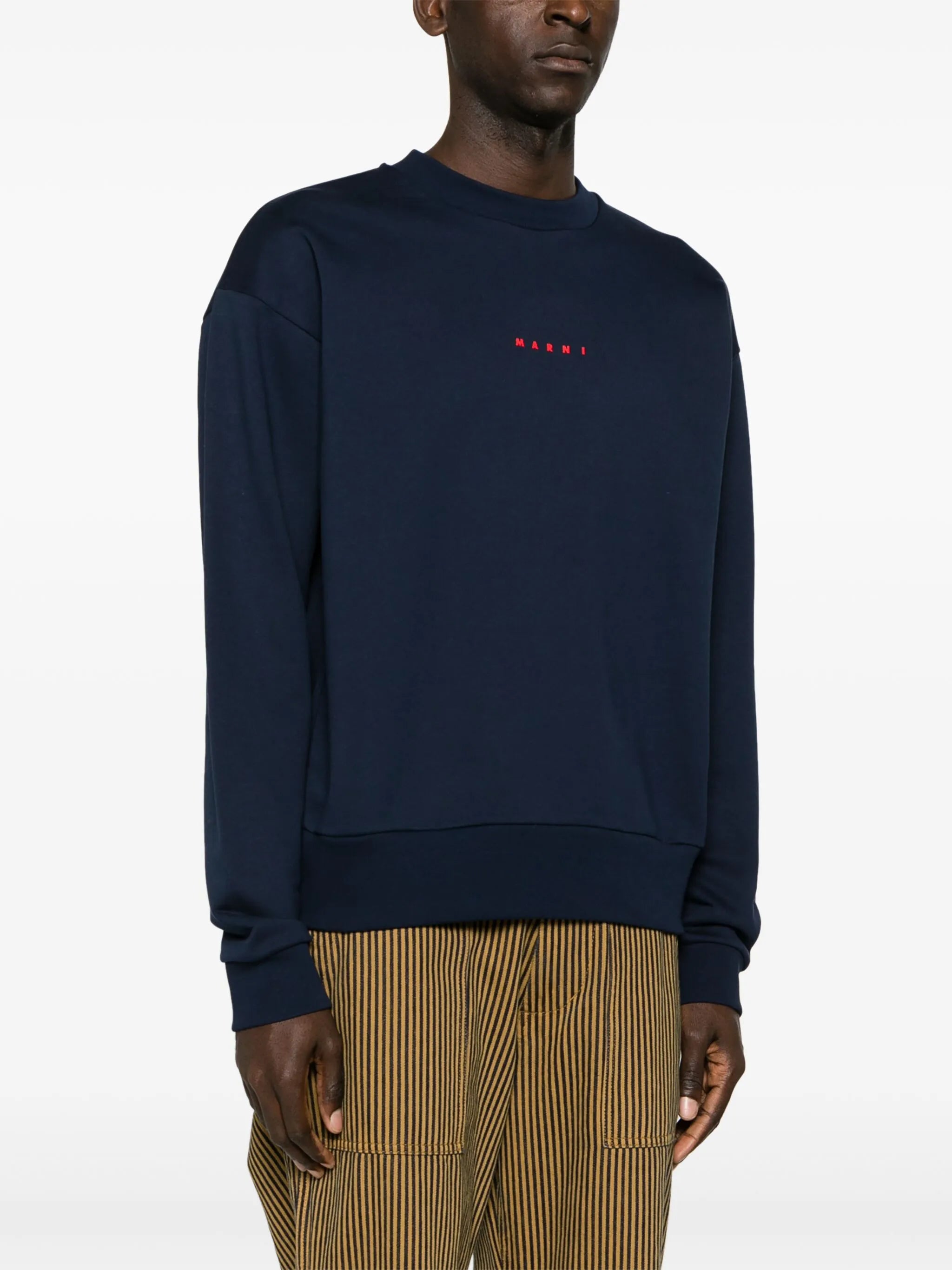logo-print cotton sweatshirt