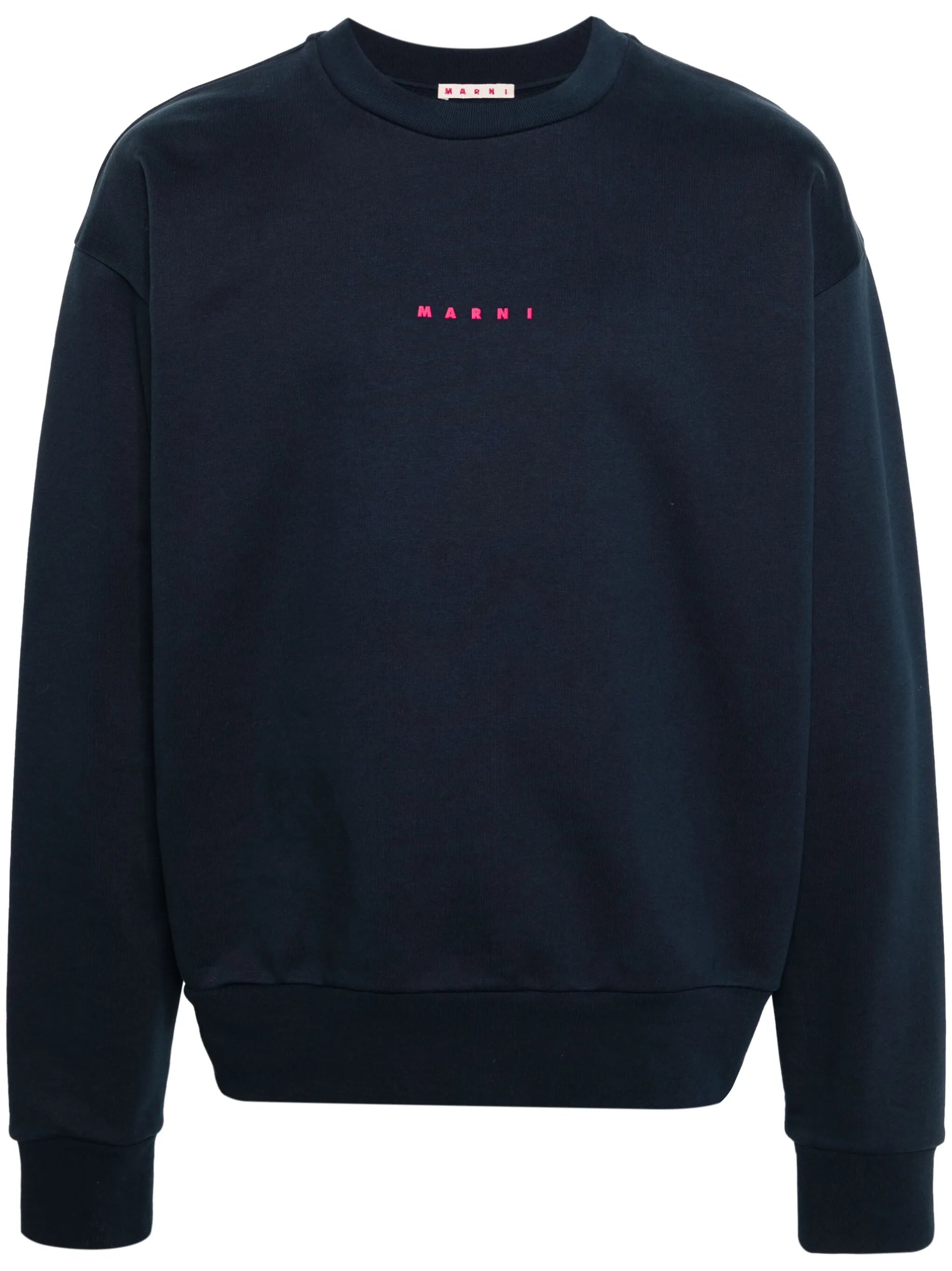 logo-print cotton sweatshirt