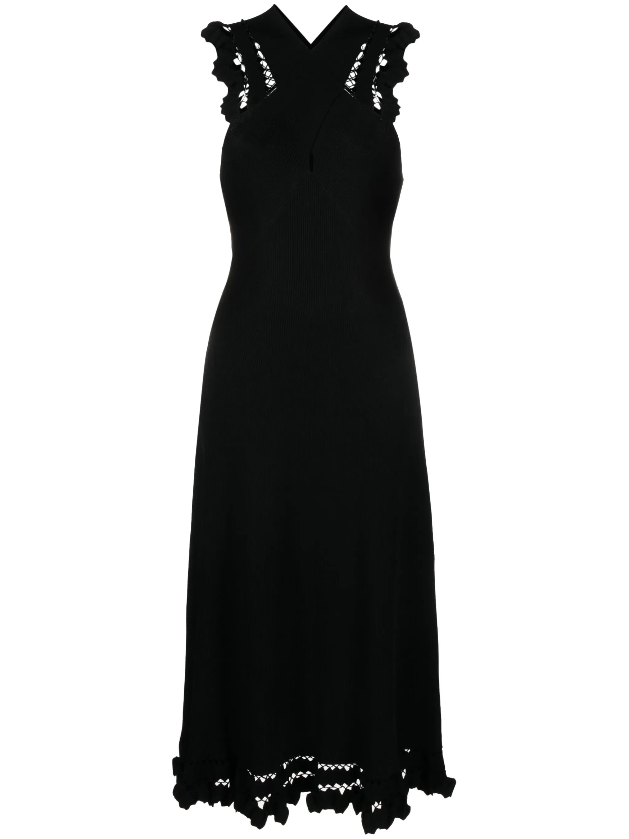 Fiora ribbed maxi dress