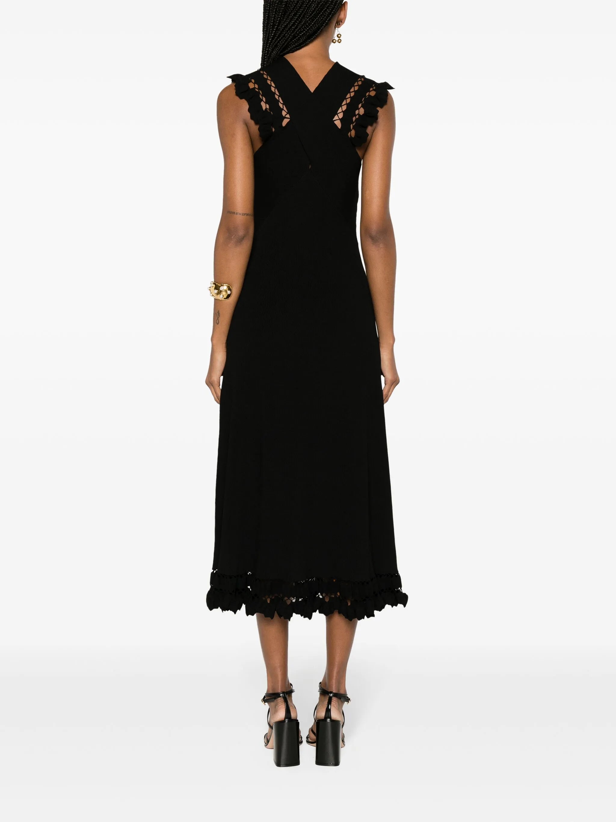 Fiora ribbed maxi dress