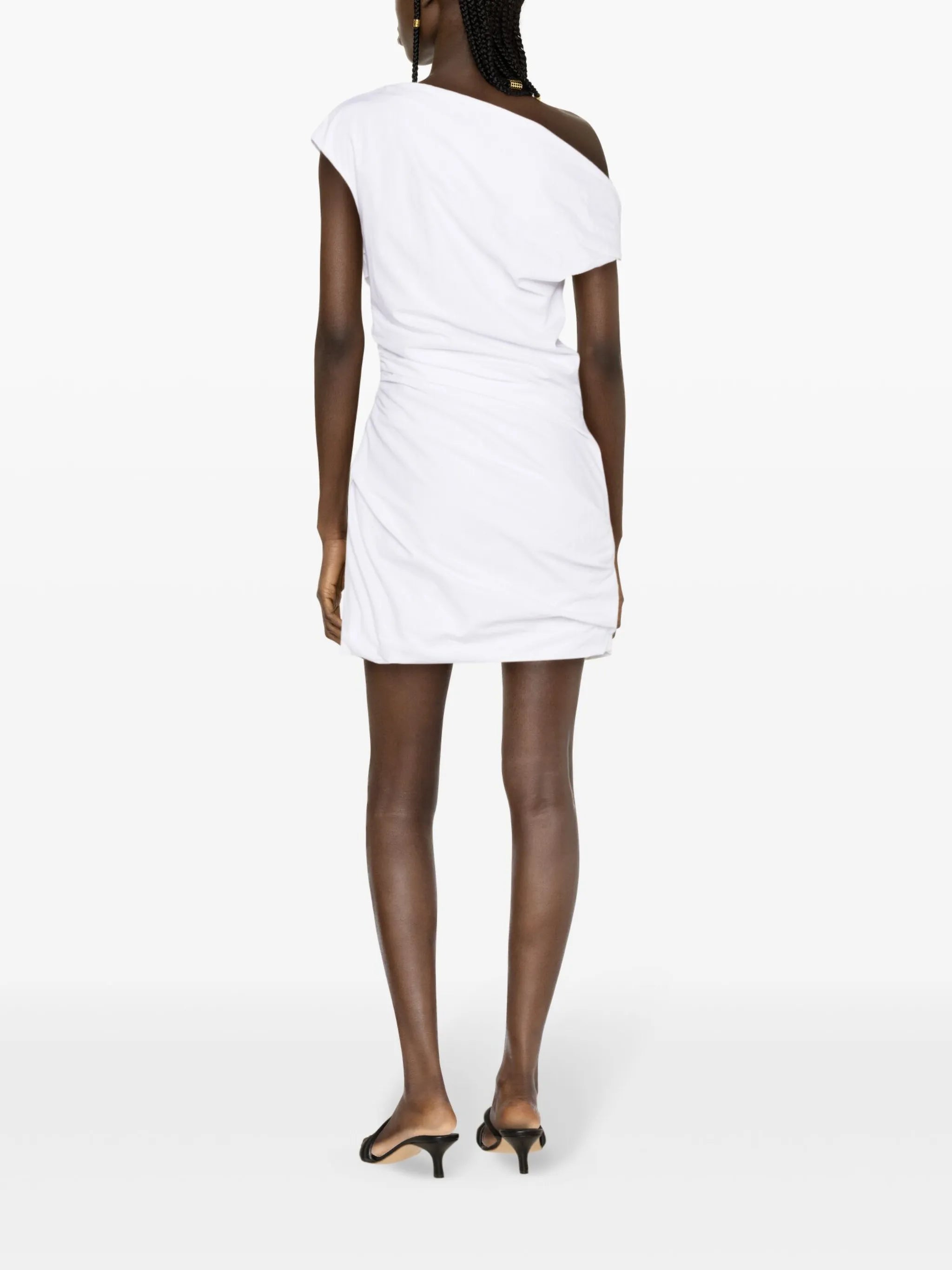 Remmy asymmetric minidress
