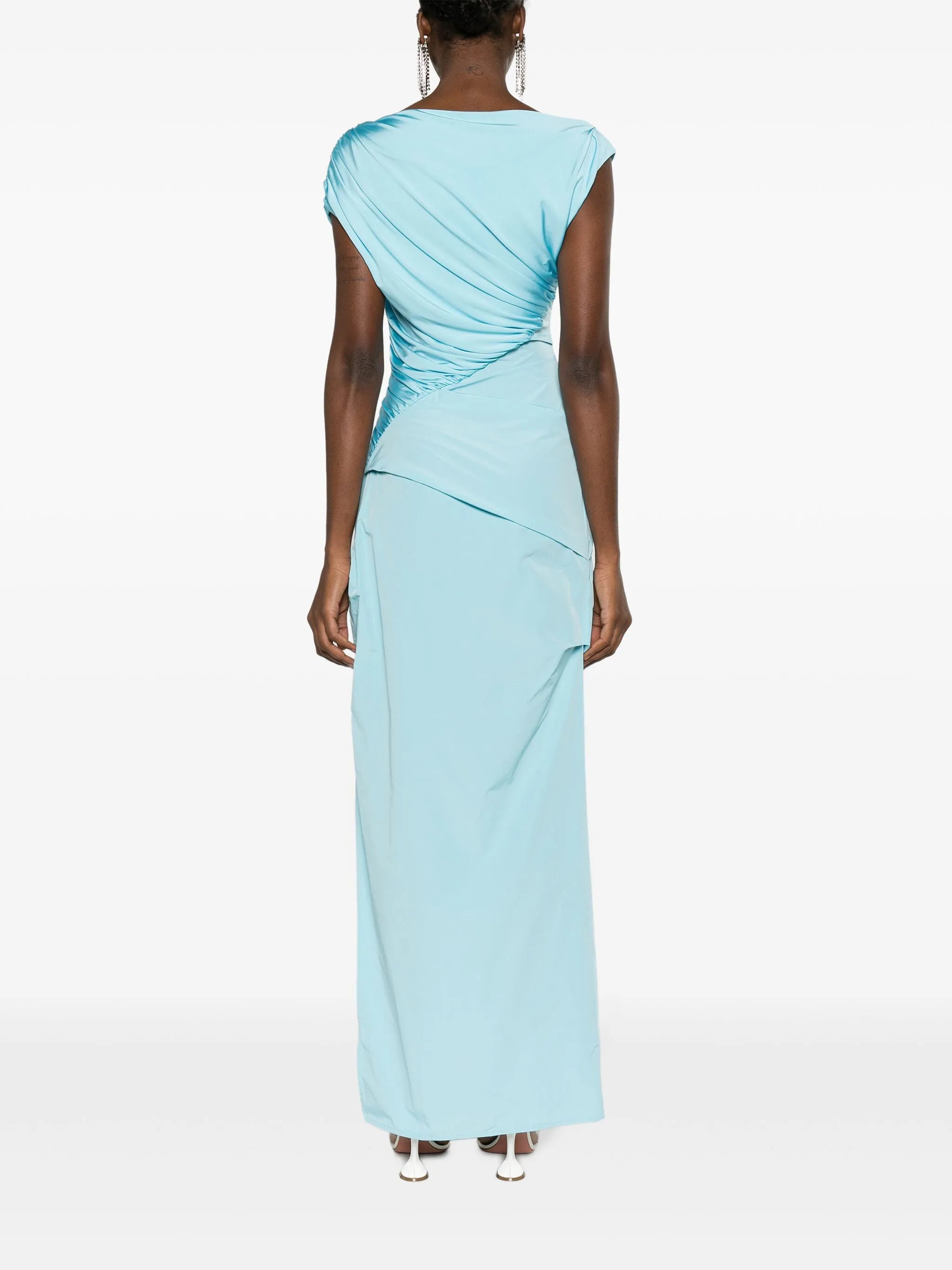 Kaya ruched maxi dress