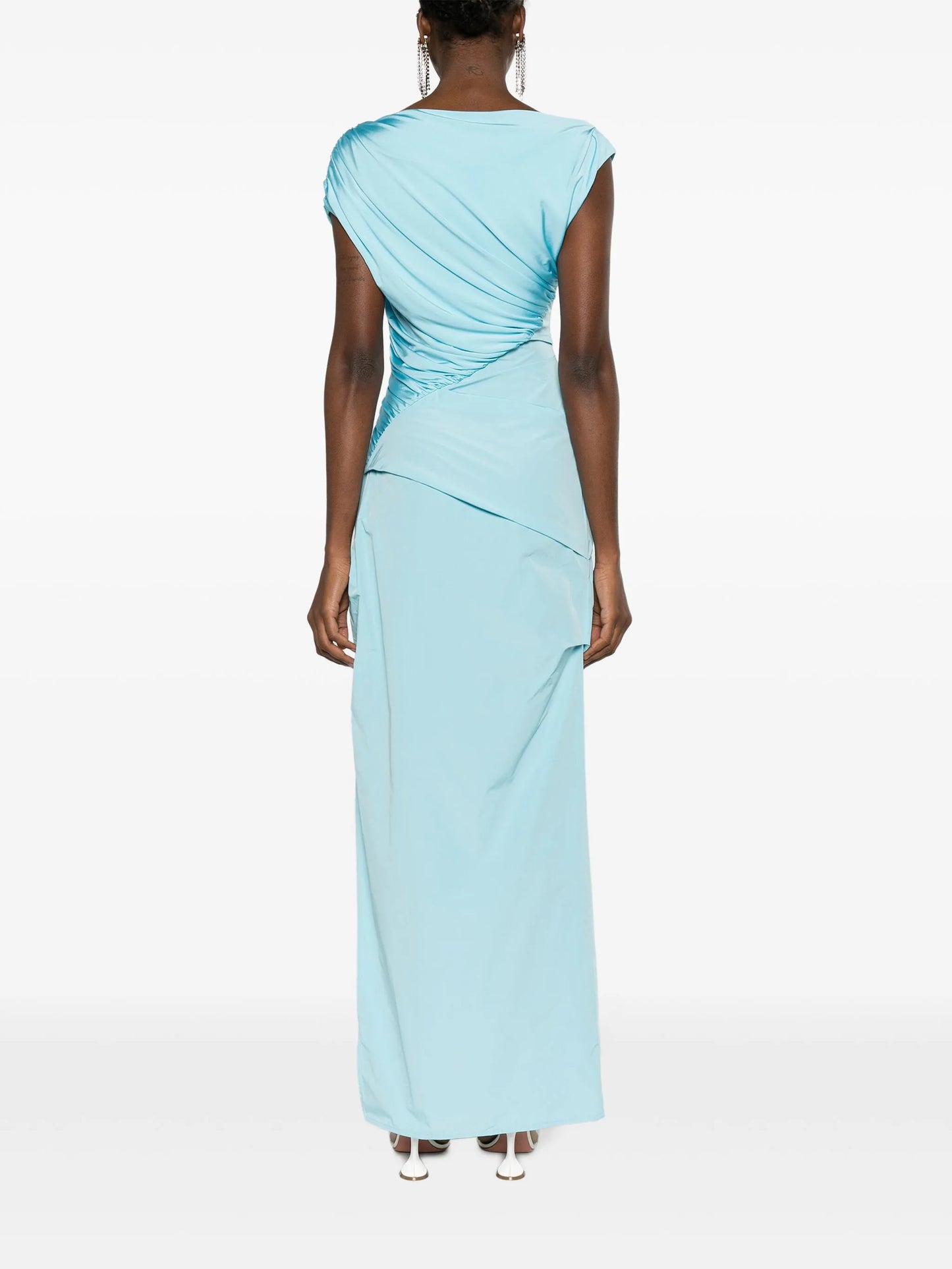 Kaya ruched maxi dress