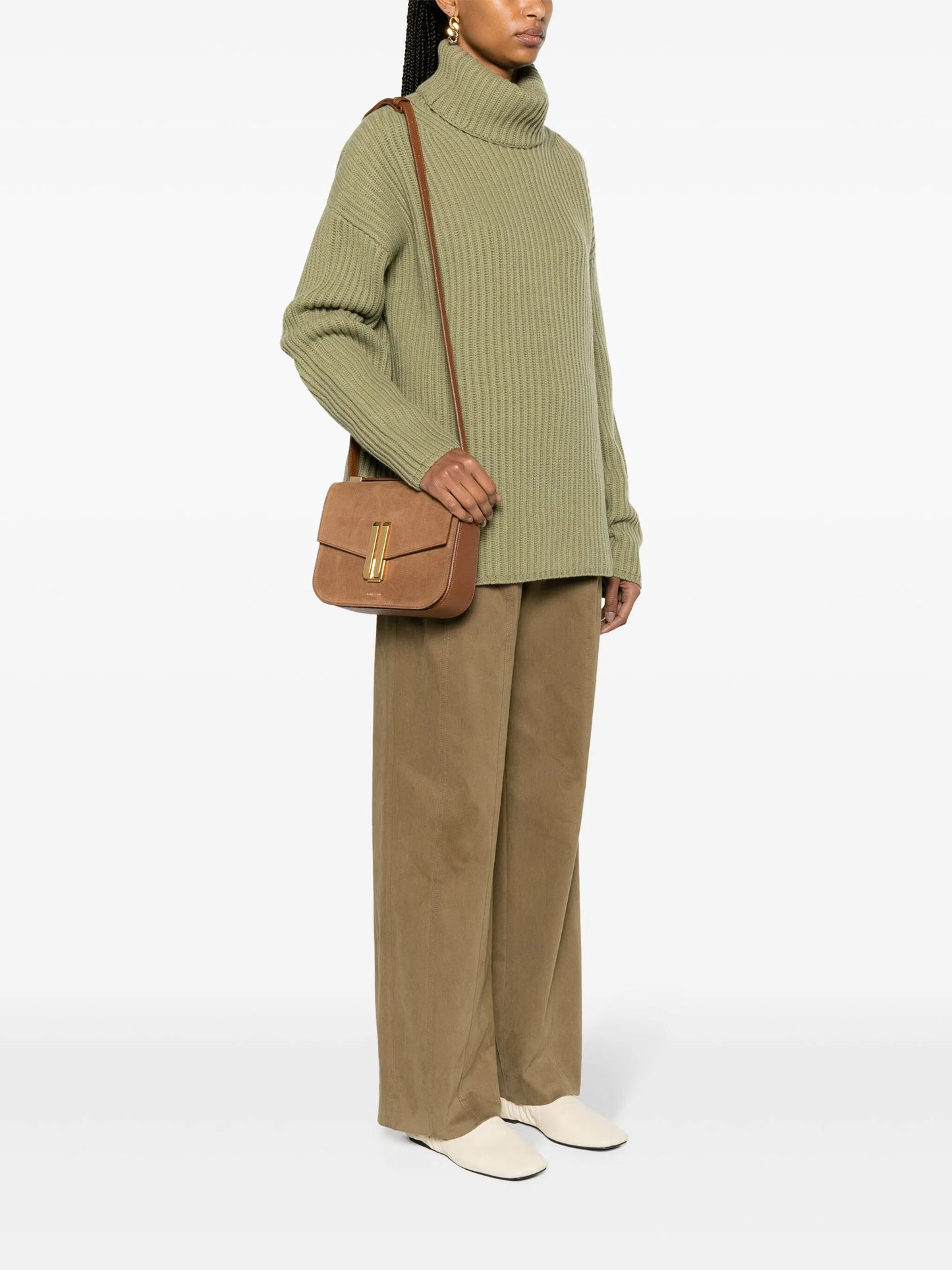 Vancouver suede crossbody bag