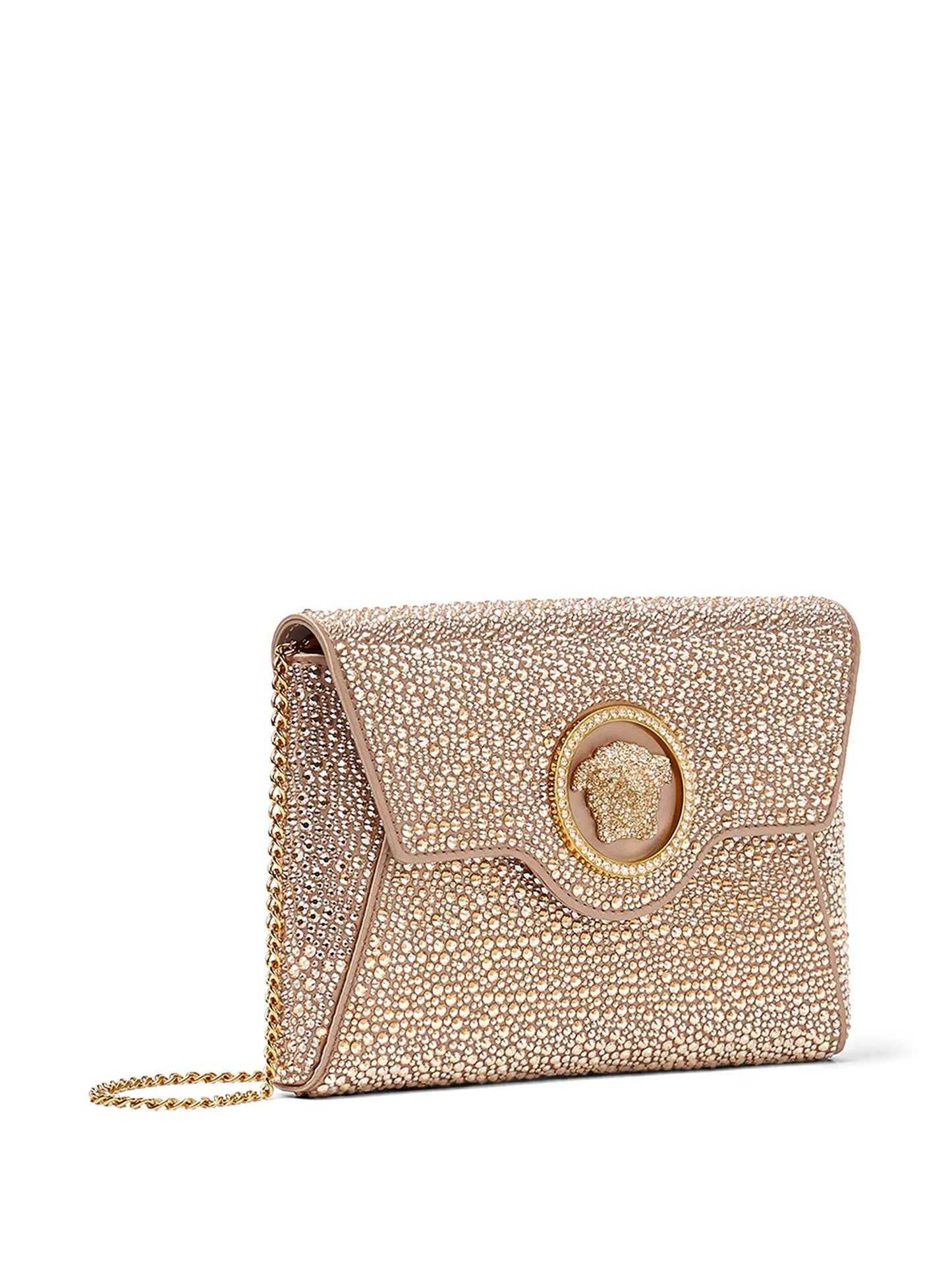La Medusa crystal clutch bag