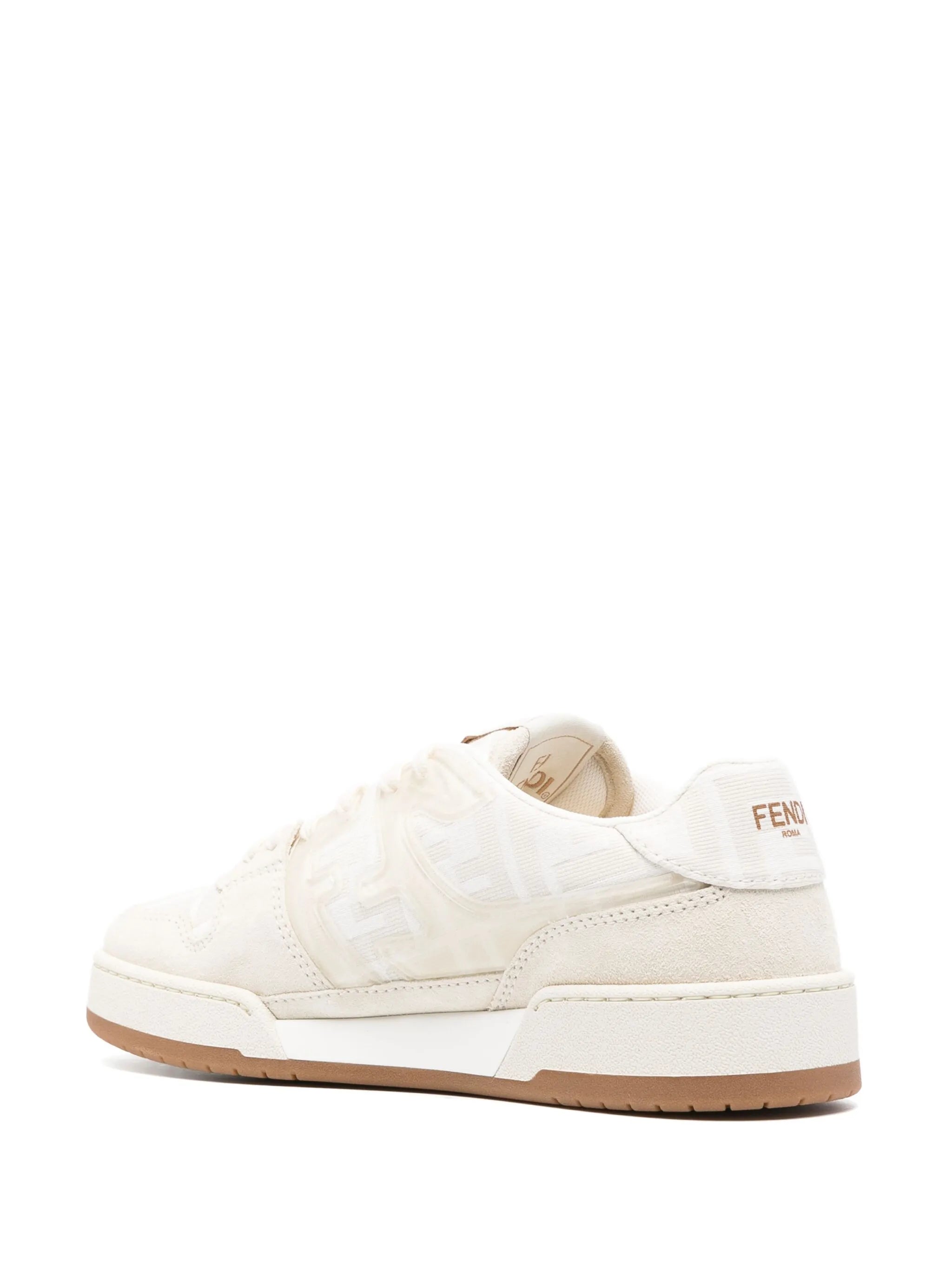 Zucca-monogram panelled sneakers