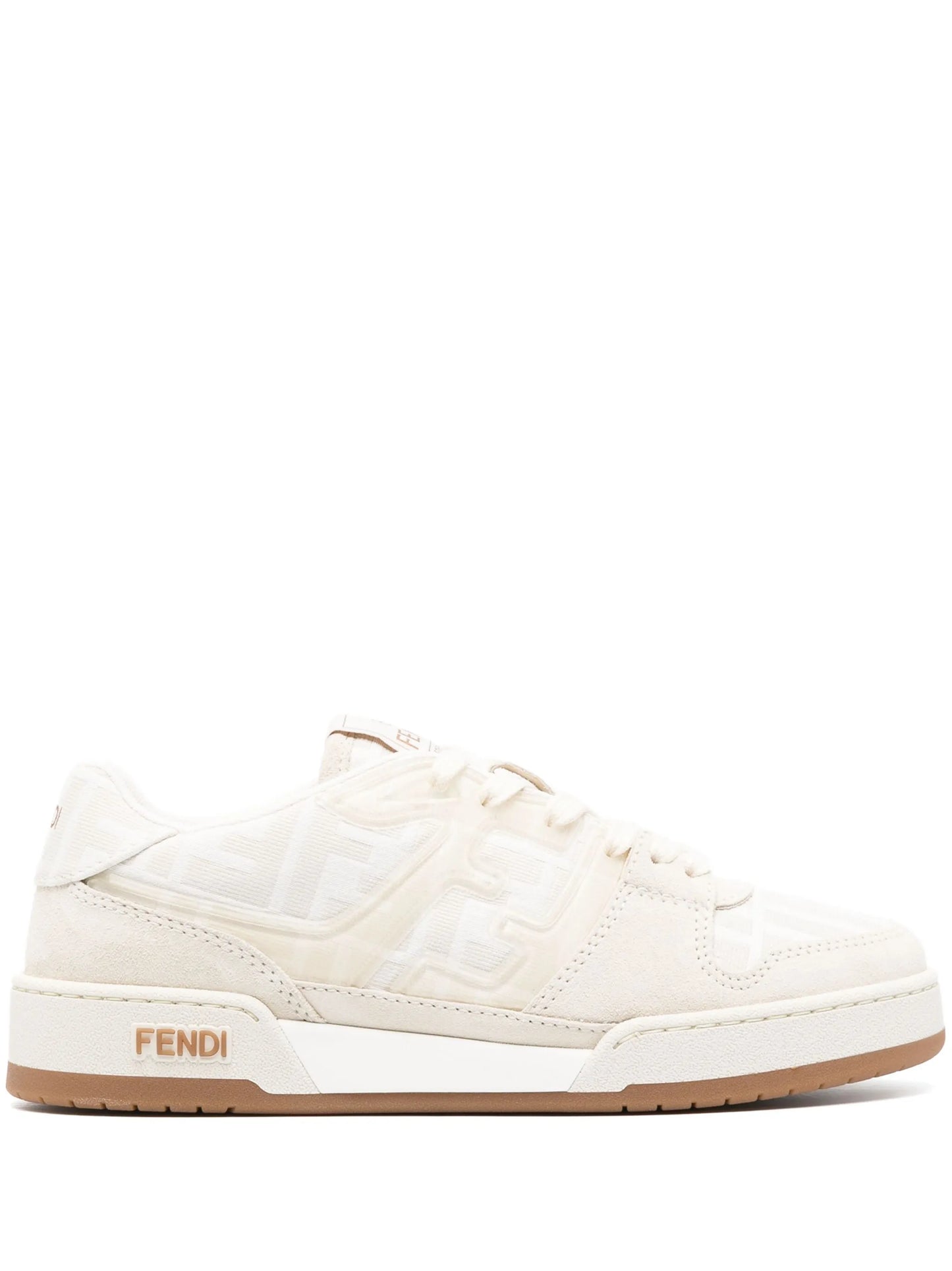 Zucca-monogram panelled sneakers