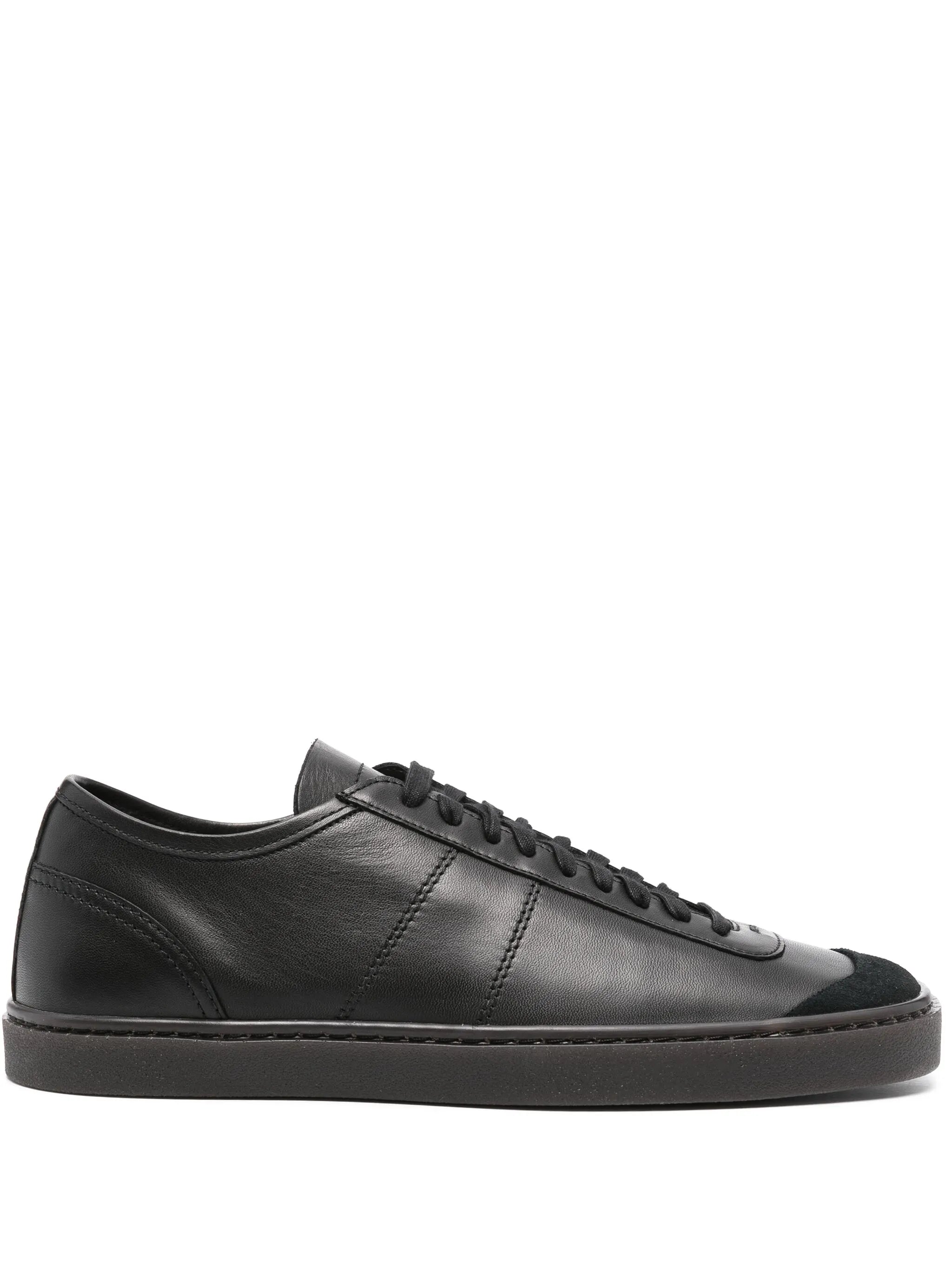 Linoleum leather sneakers