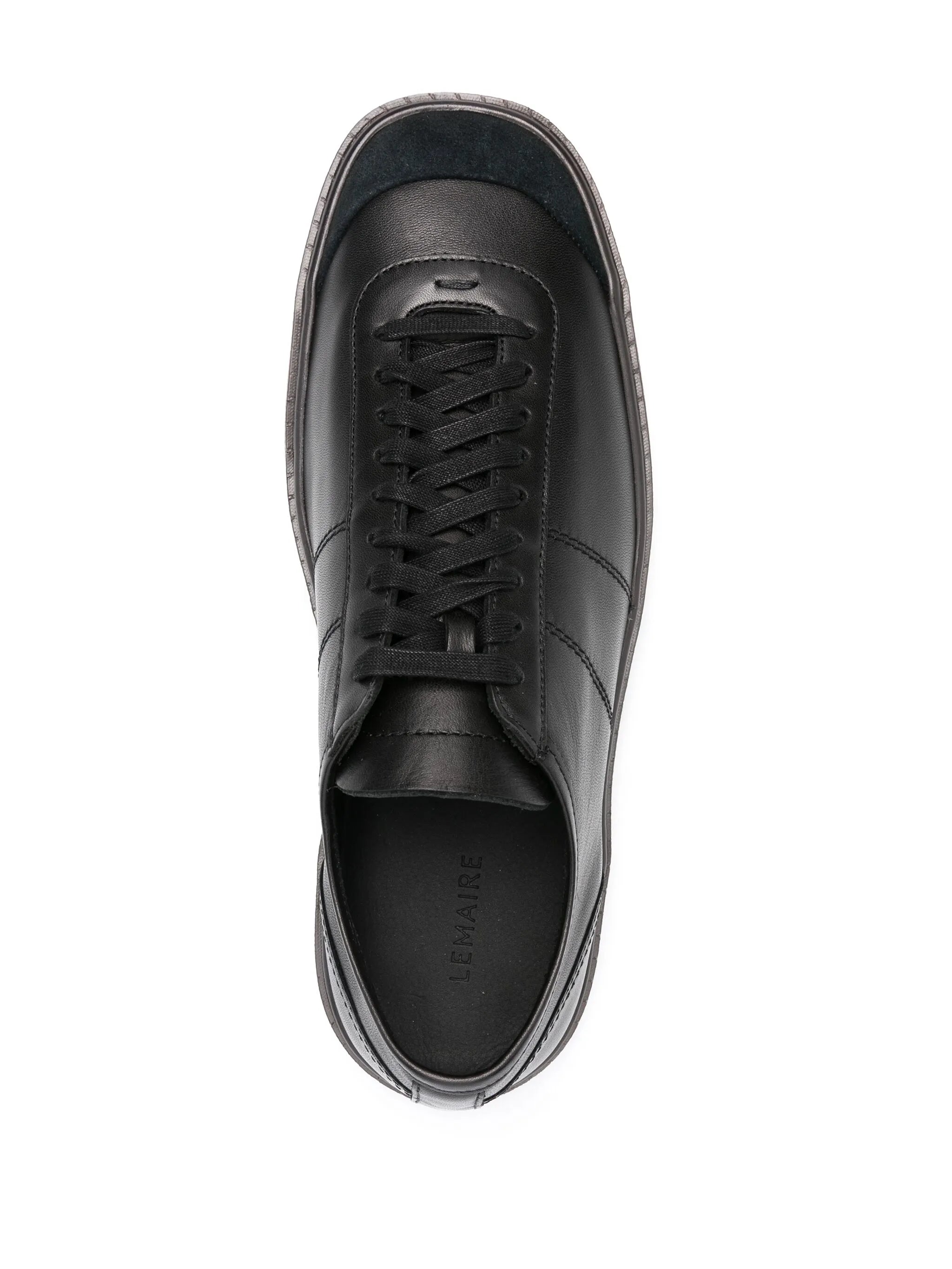 Linoleum leather sneakers