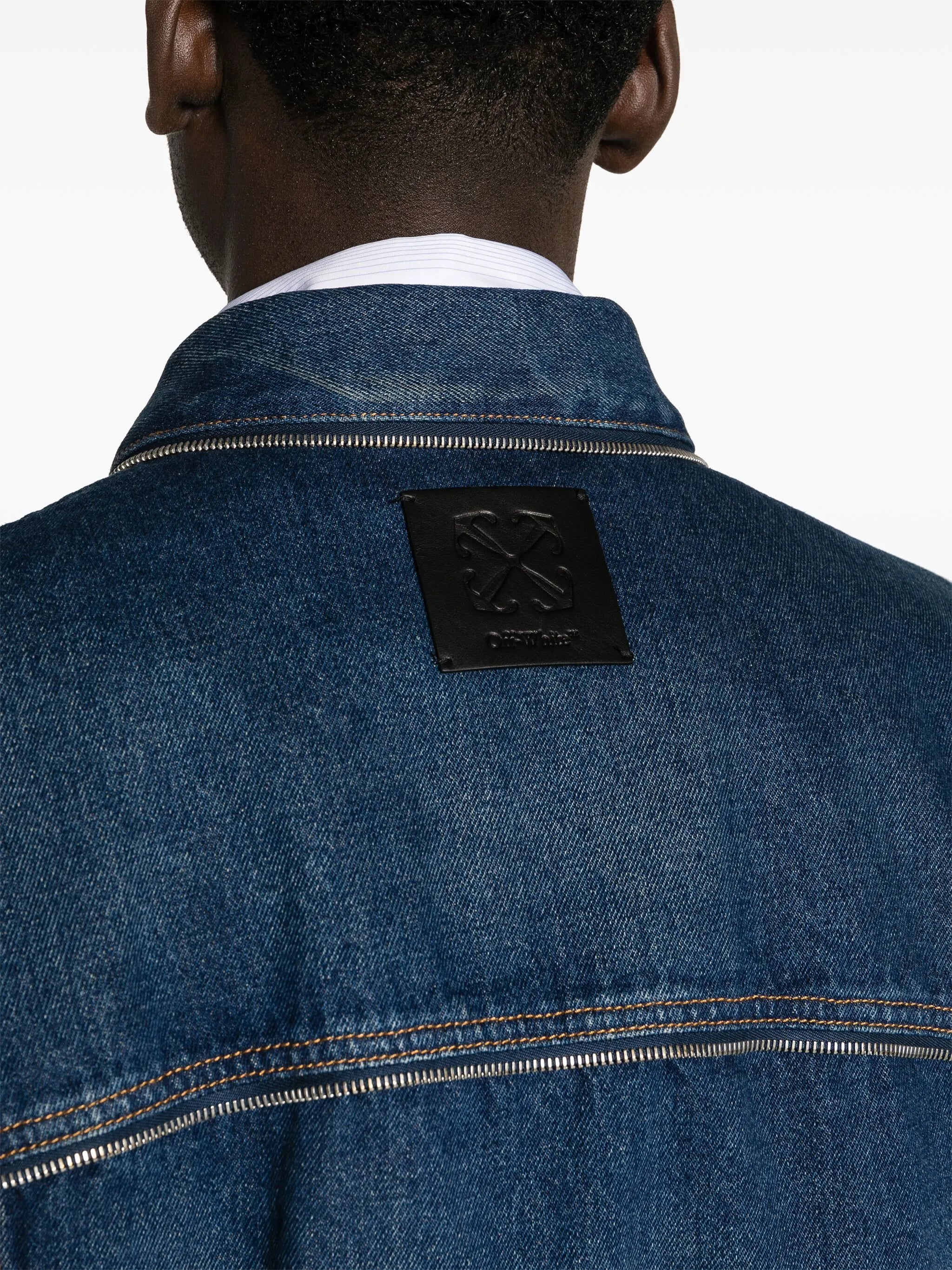 Arr Tab Zip Skate denim jacket