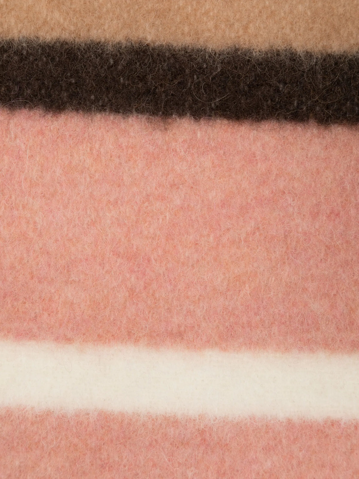 striped alpaca-blend scarf