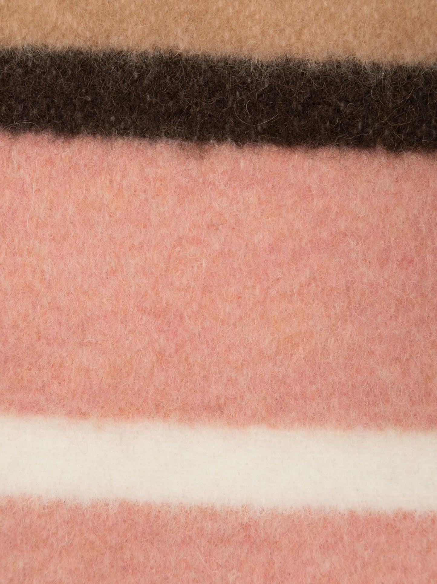 striped alpaca-blend scarf