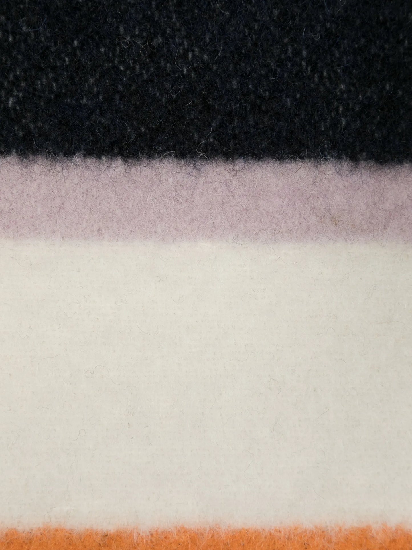 striped alpaca-blend scarf