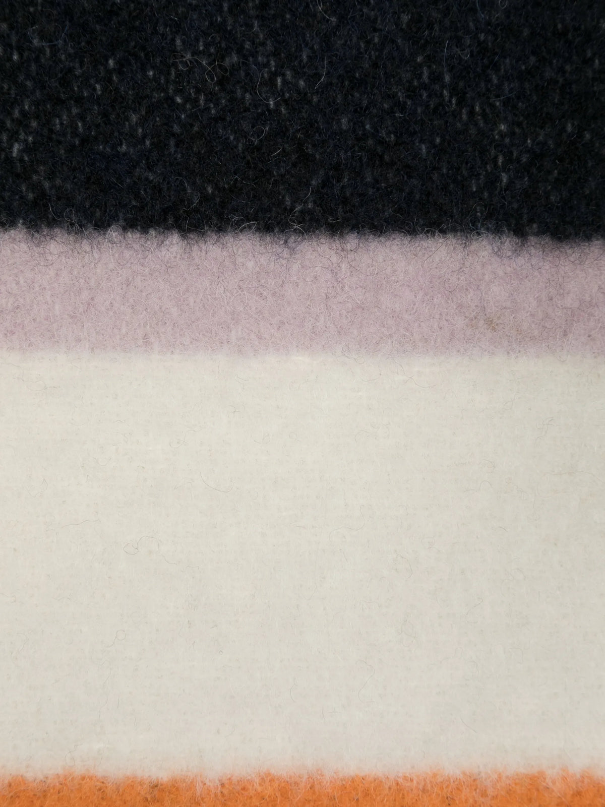 striped alpaca-blend scarf