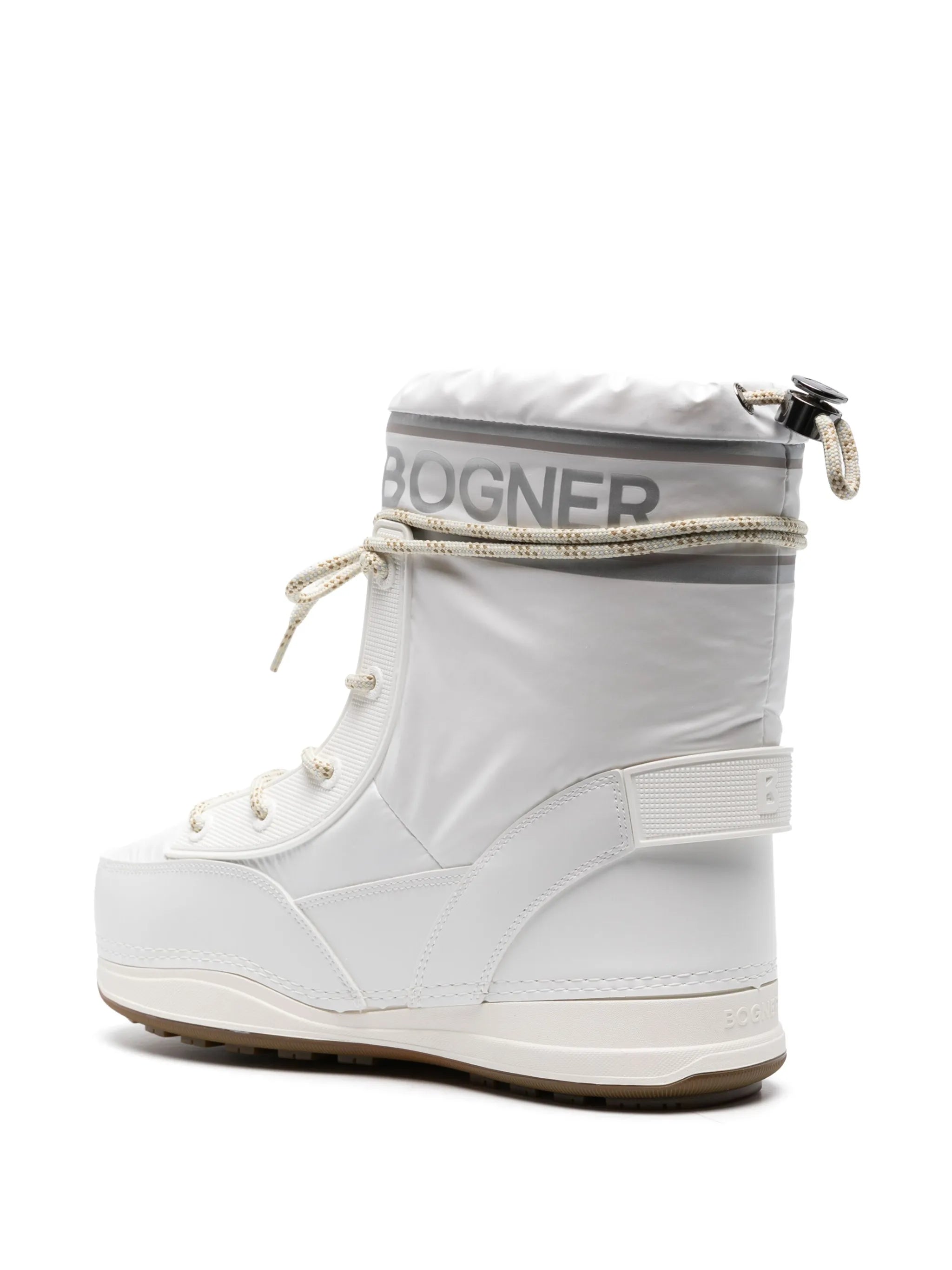 La Plagne faux leather snow boots