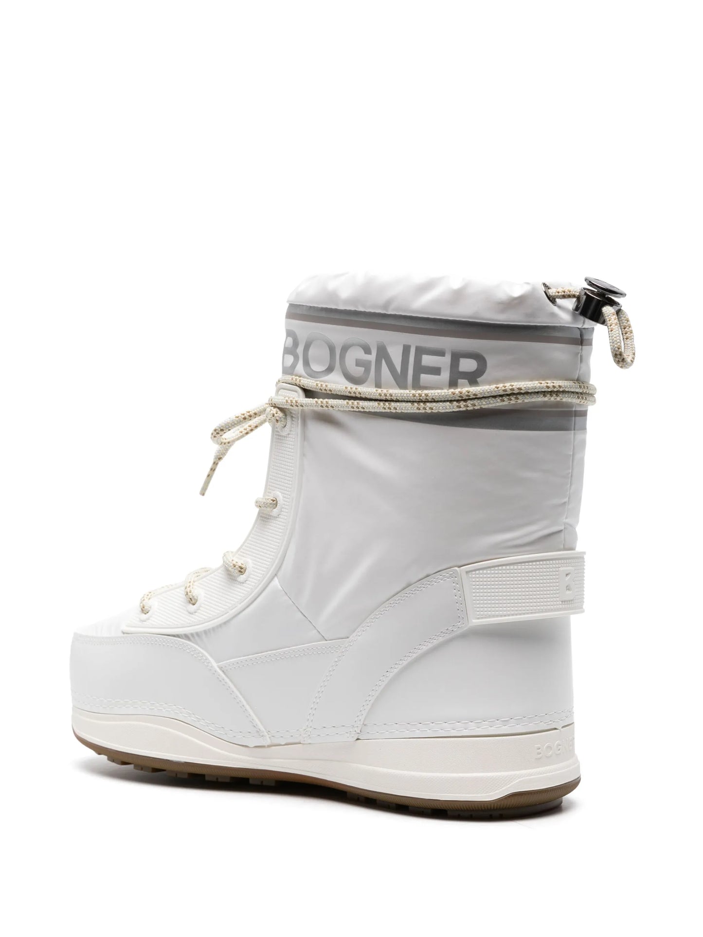 La Plagne faux leather snow boots