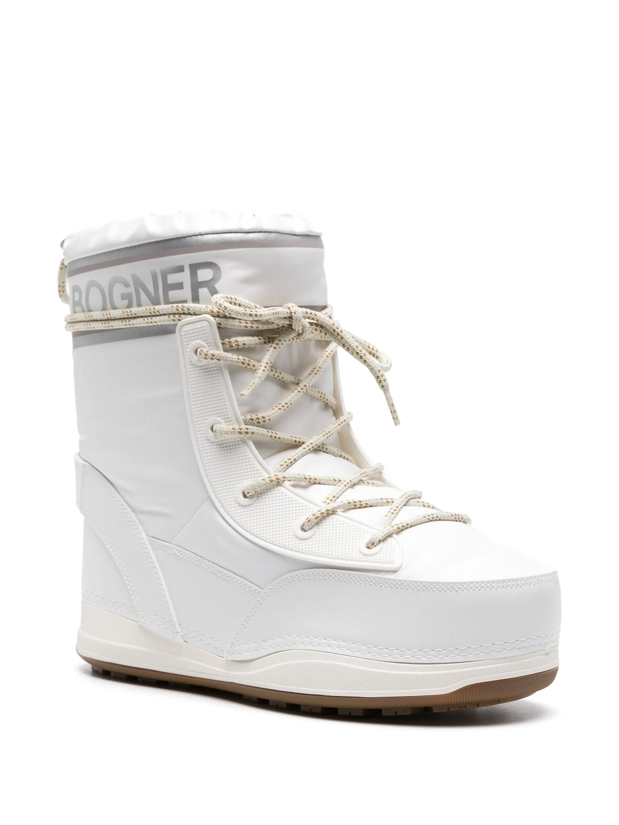 La Plagne faux leather snow boots