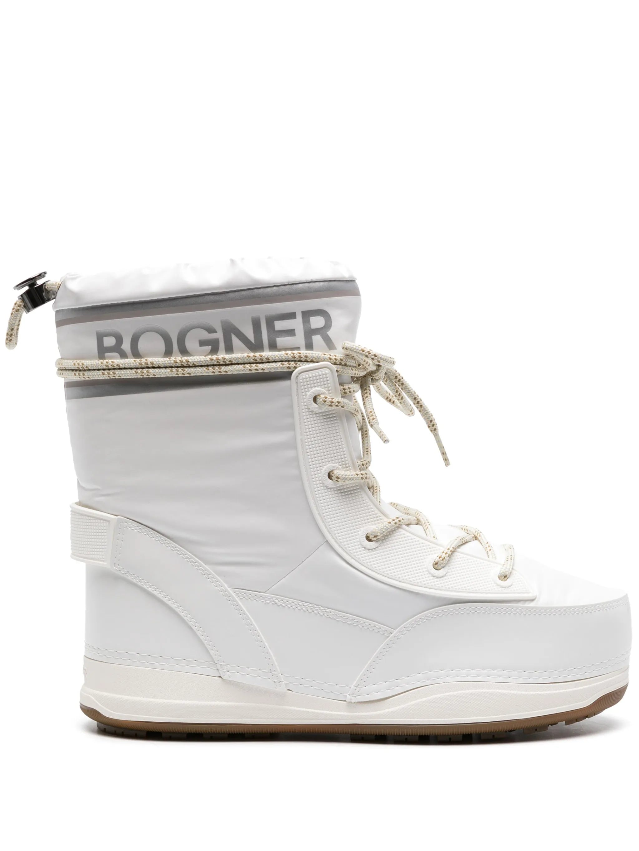 La Plagne faux leather snow boots