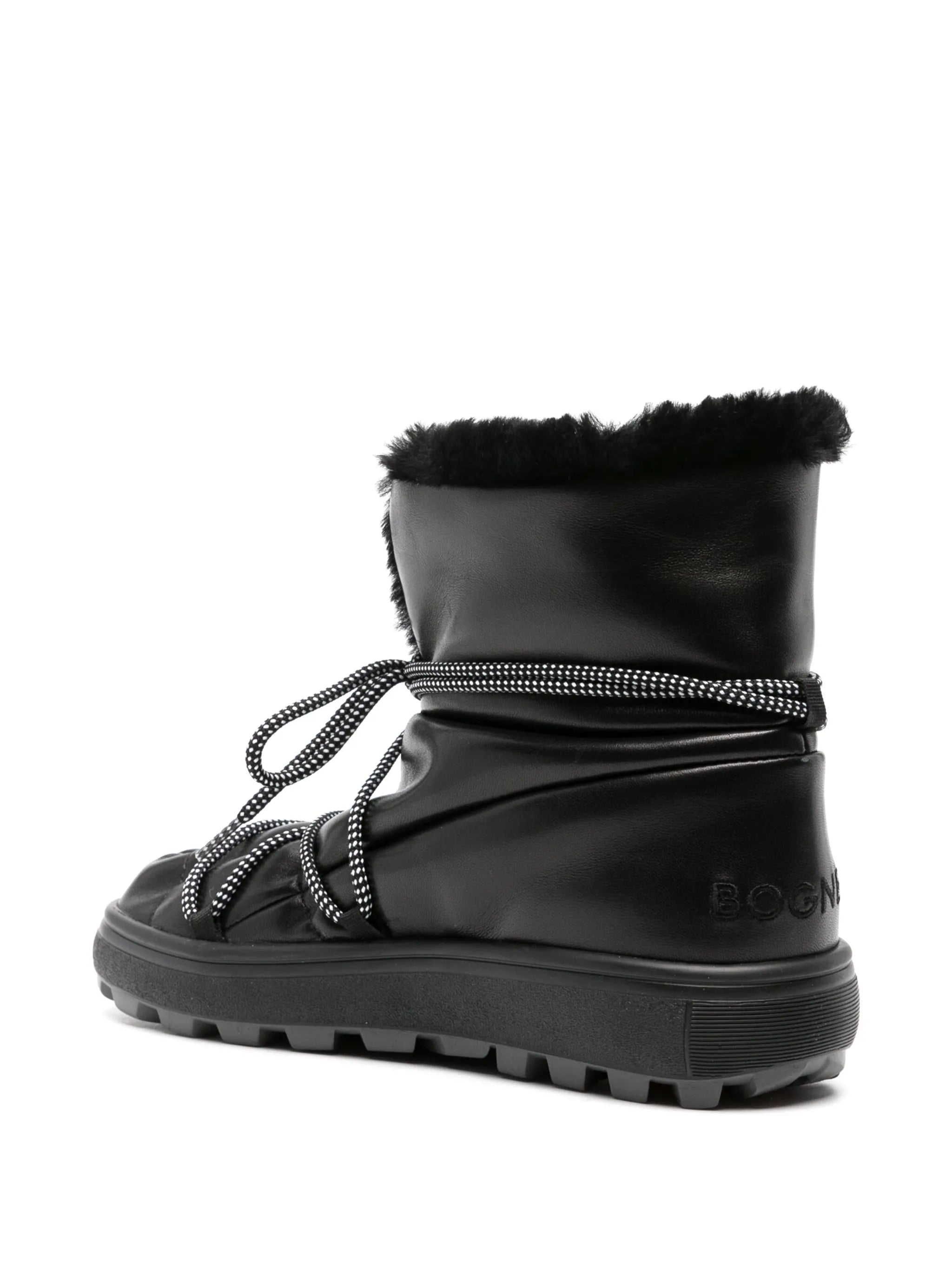 Chamonix 8 leather snow boots