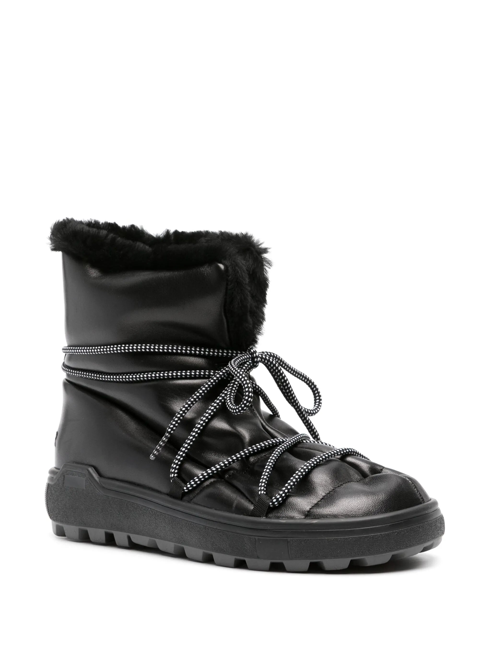 Chamonix 8 leather snow boots