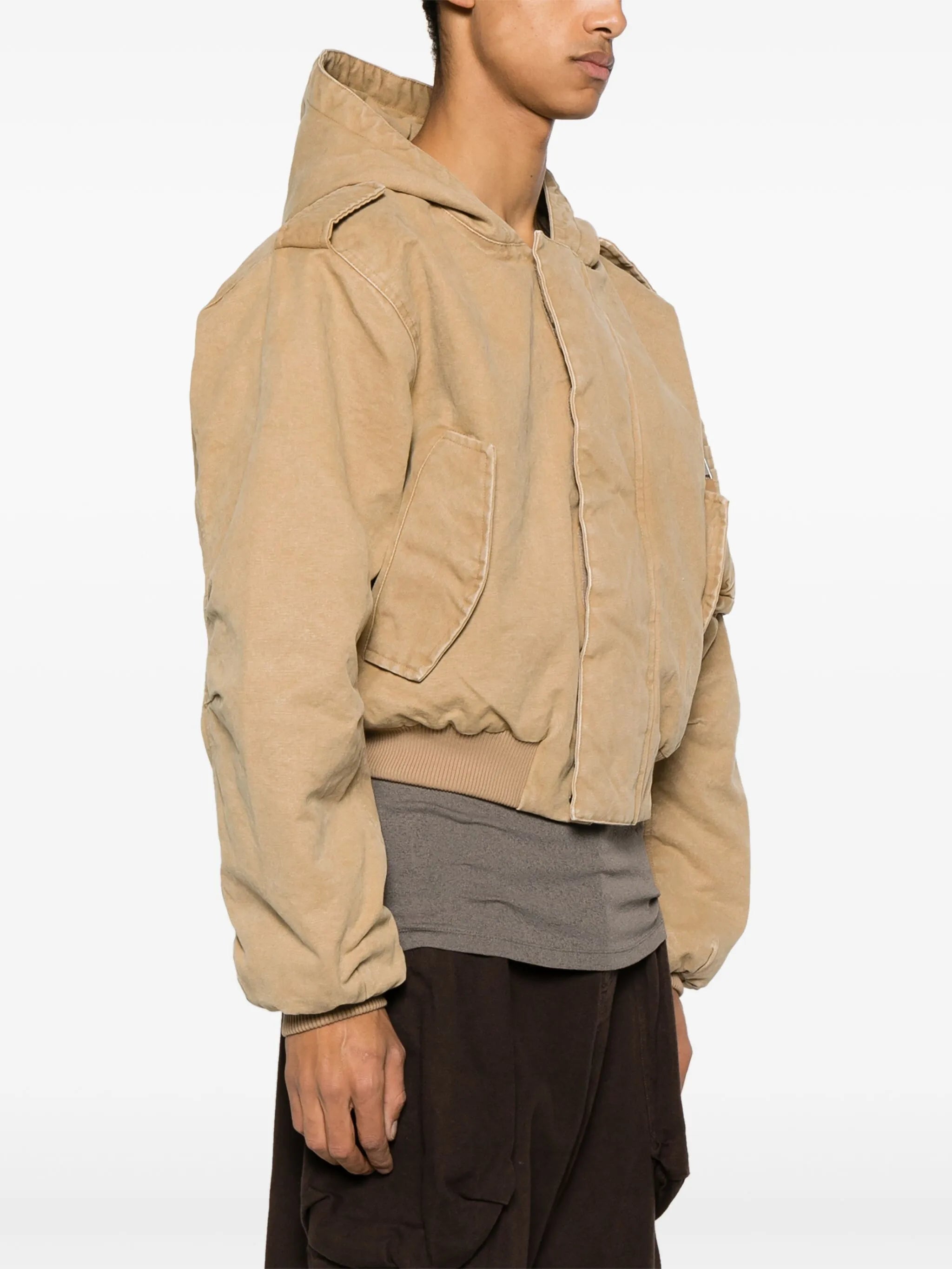 W2 canvas bomber jacket