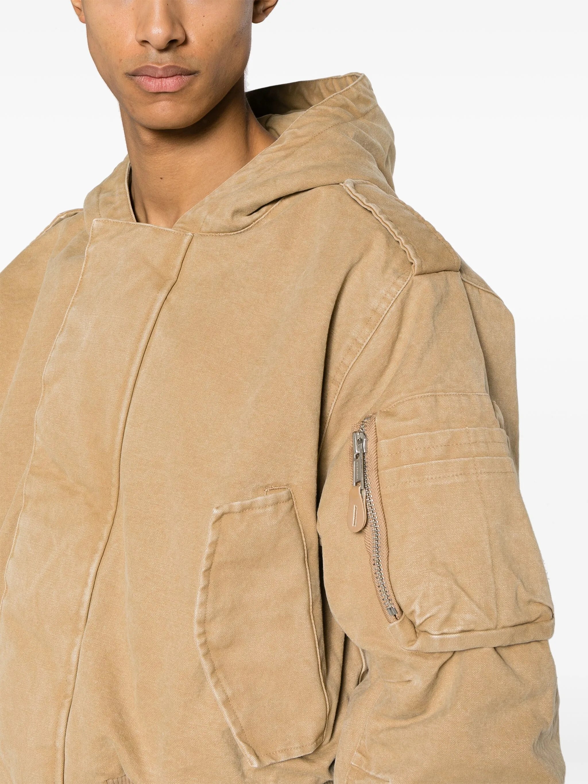 W2 canvas bomber jacket