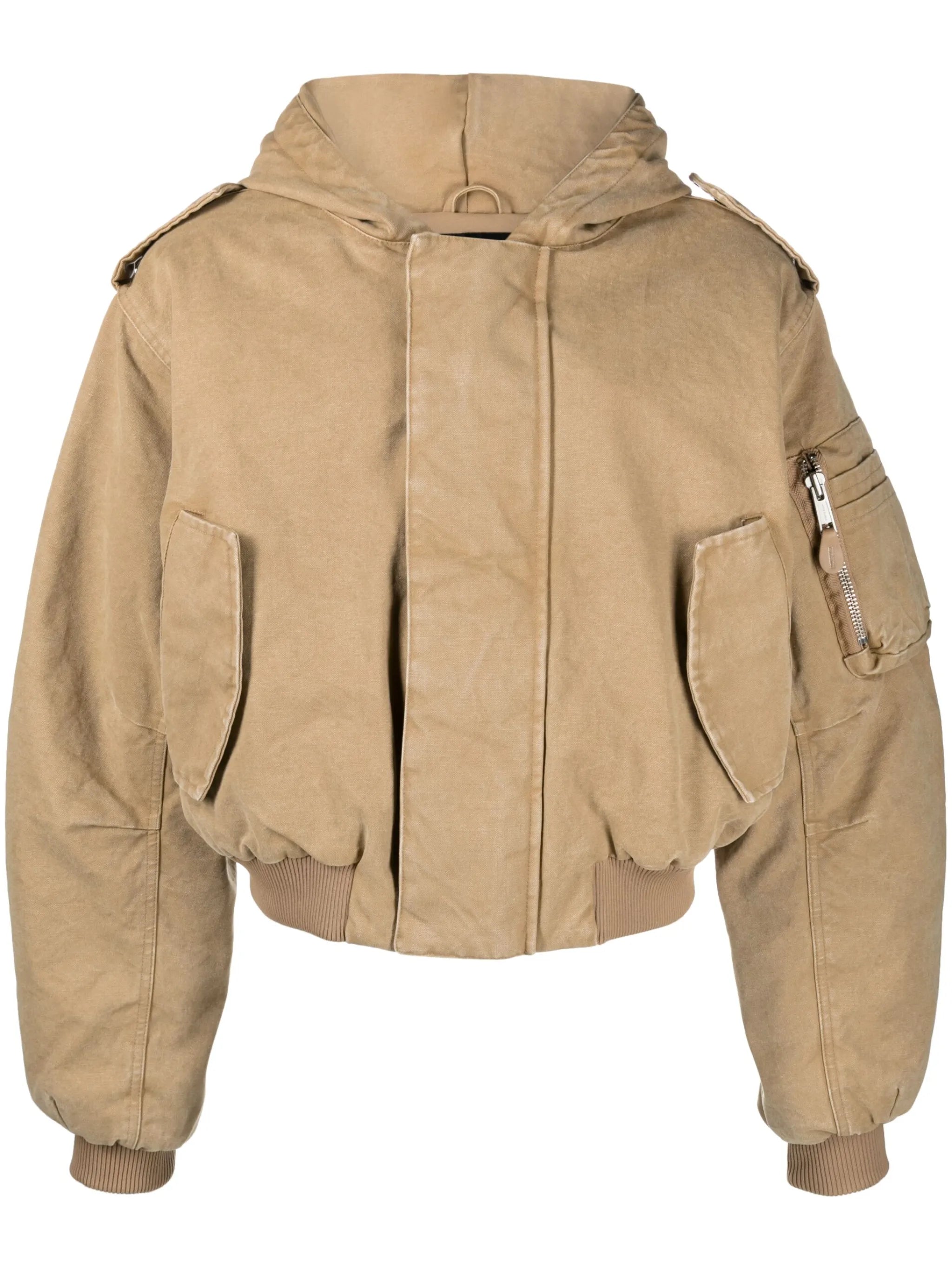 W2 canvas bomber jacket