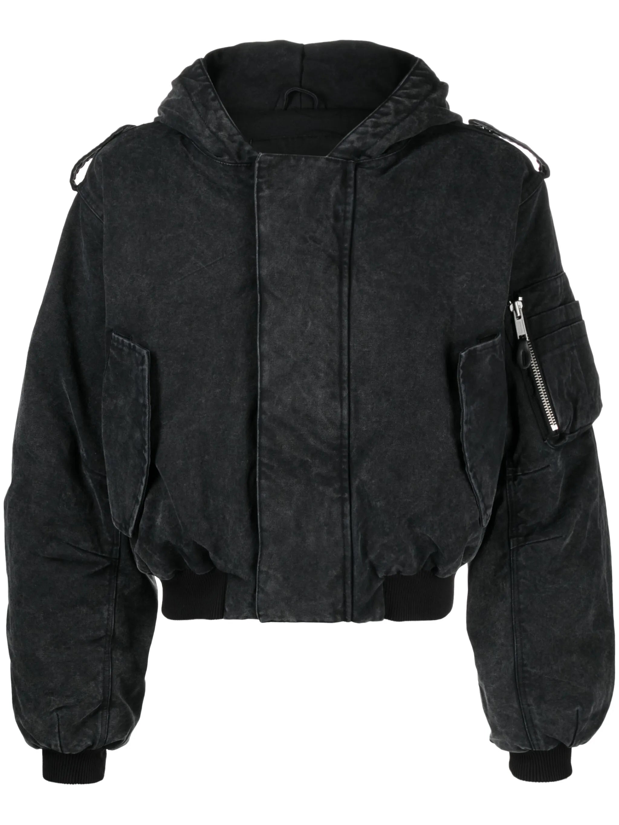 W2 canvas bomber jacket