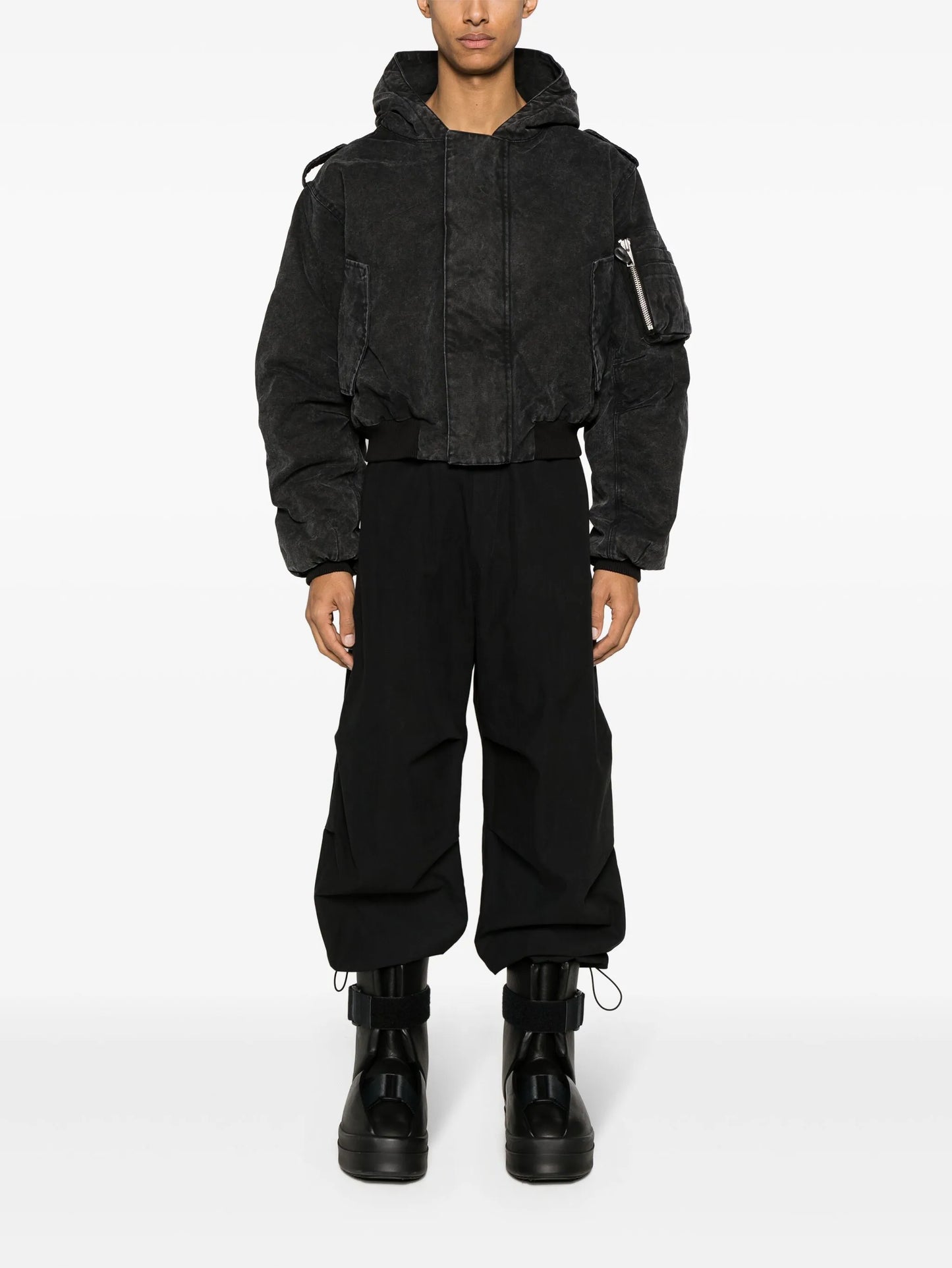 W2 canvas bomber jacket