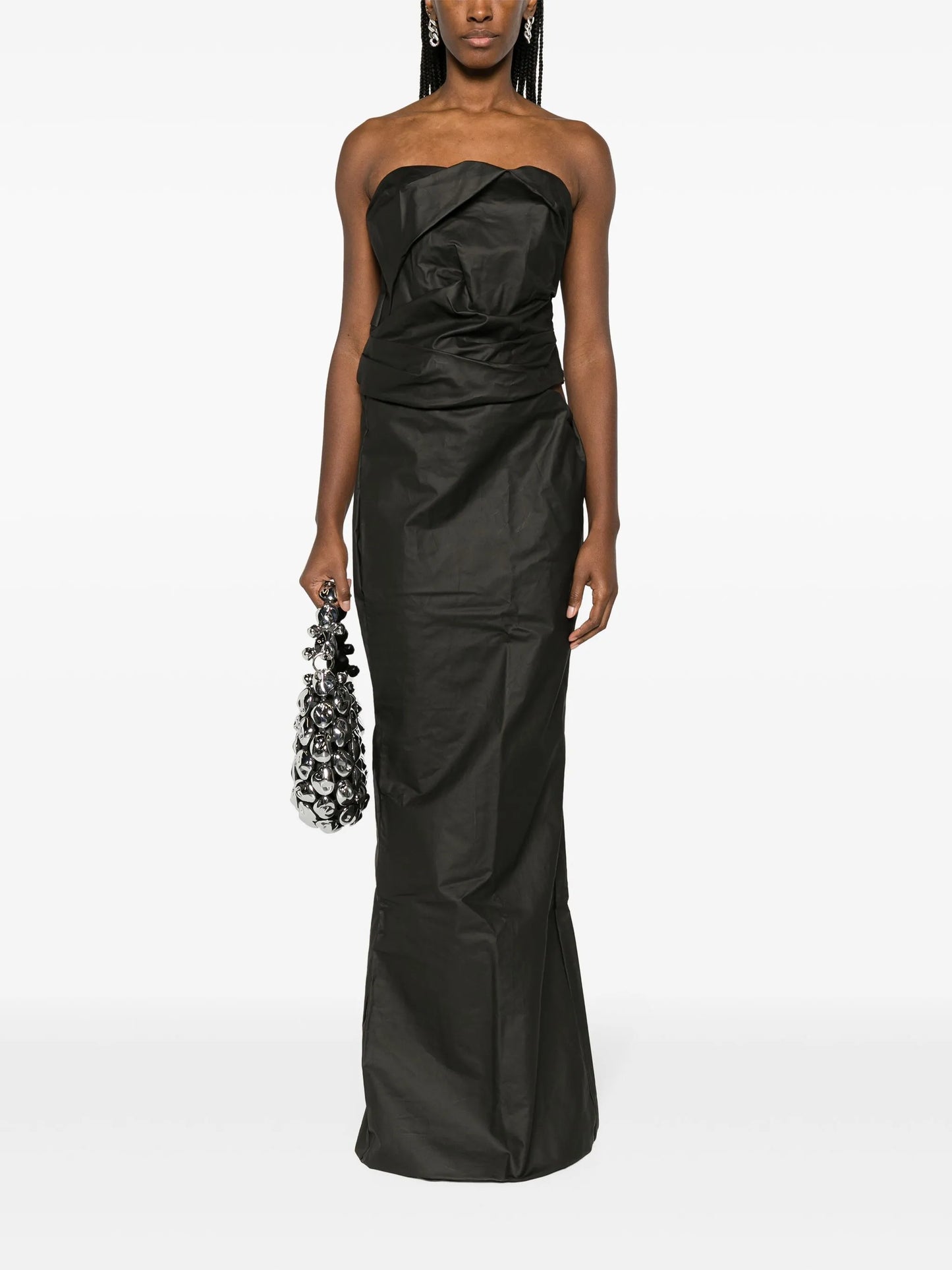 Crimped coated bodice