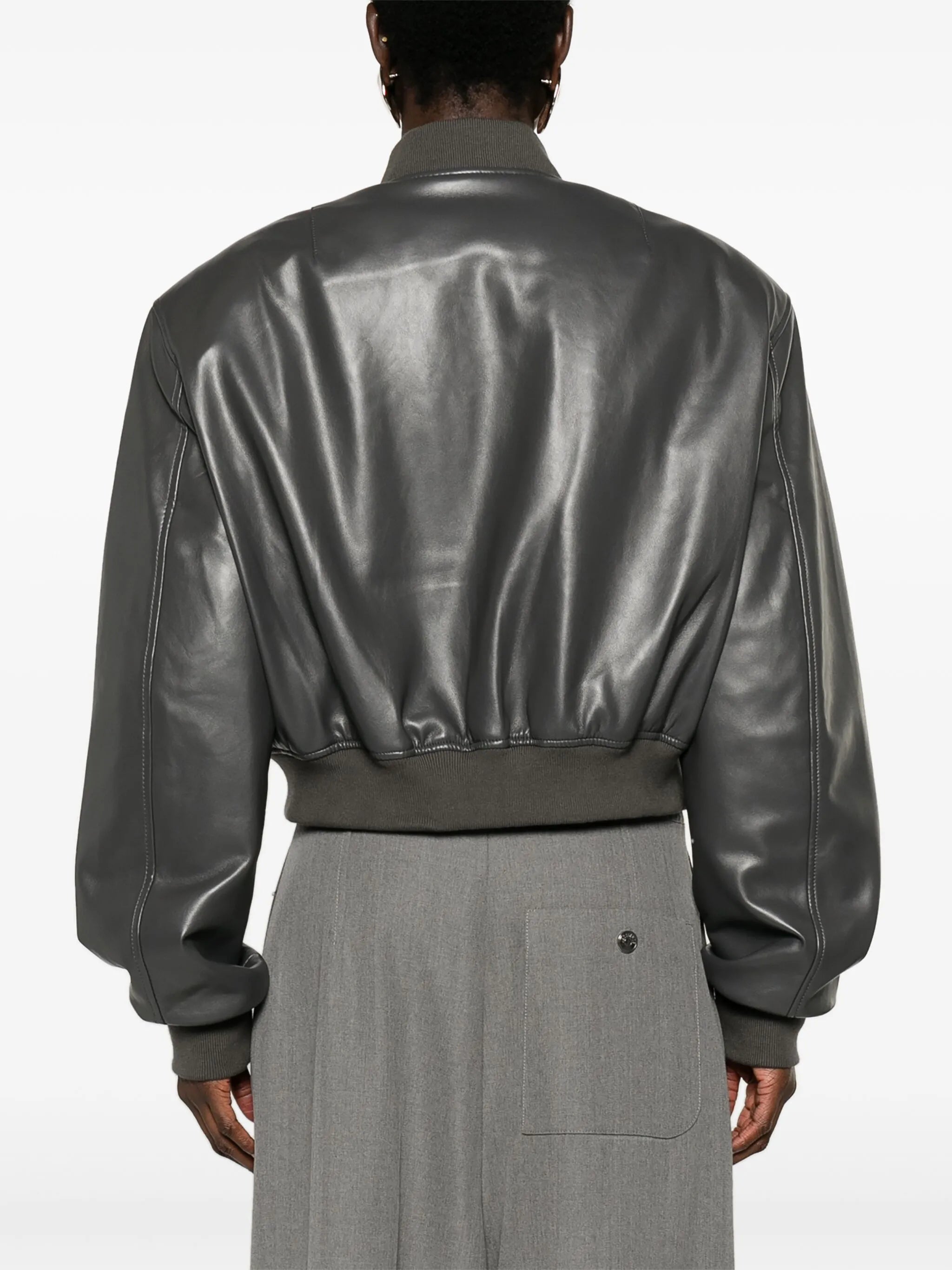 Micky cropped bomber jacket