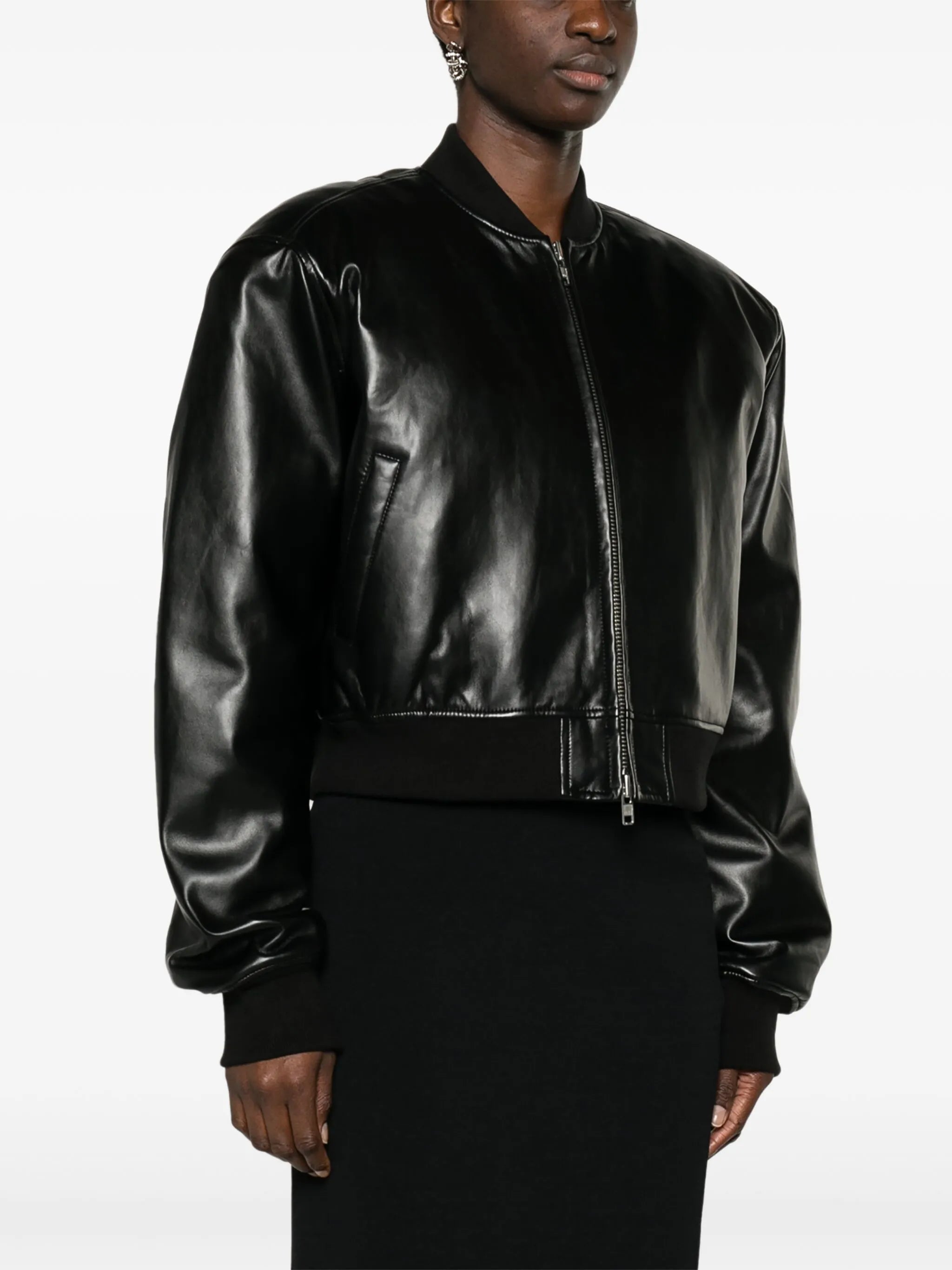 Micky cropped bomber jacket