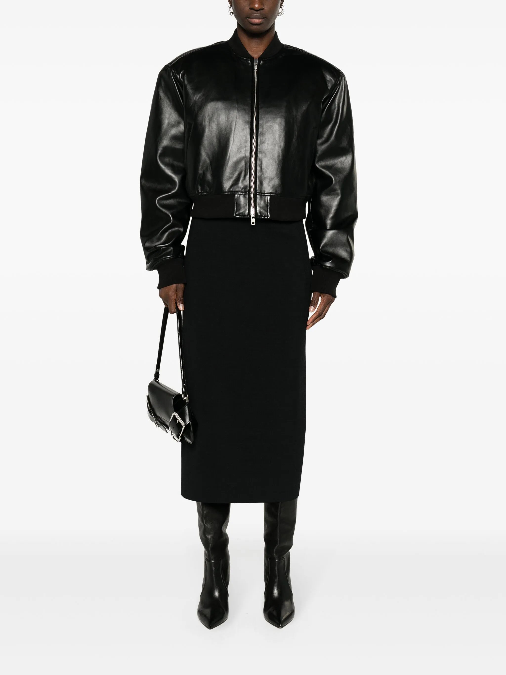 Micky cropped bomber jacket