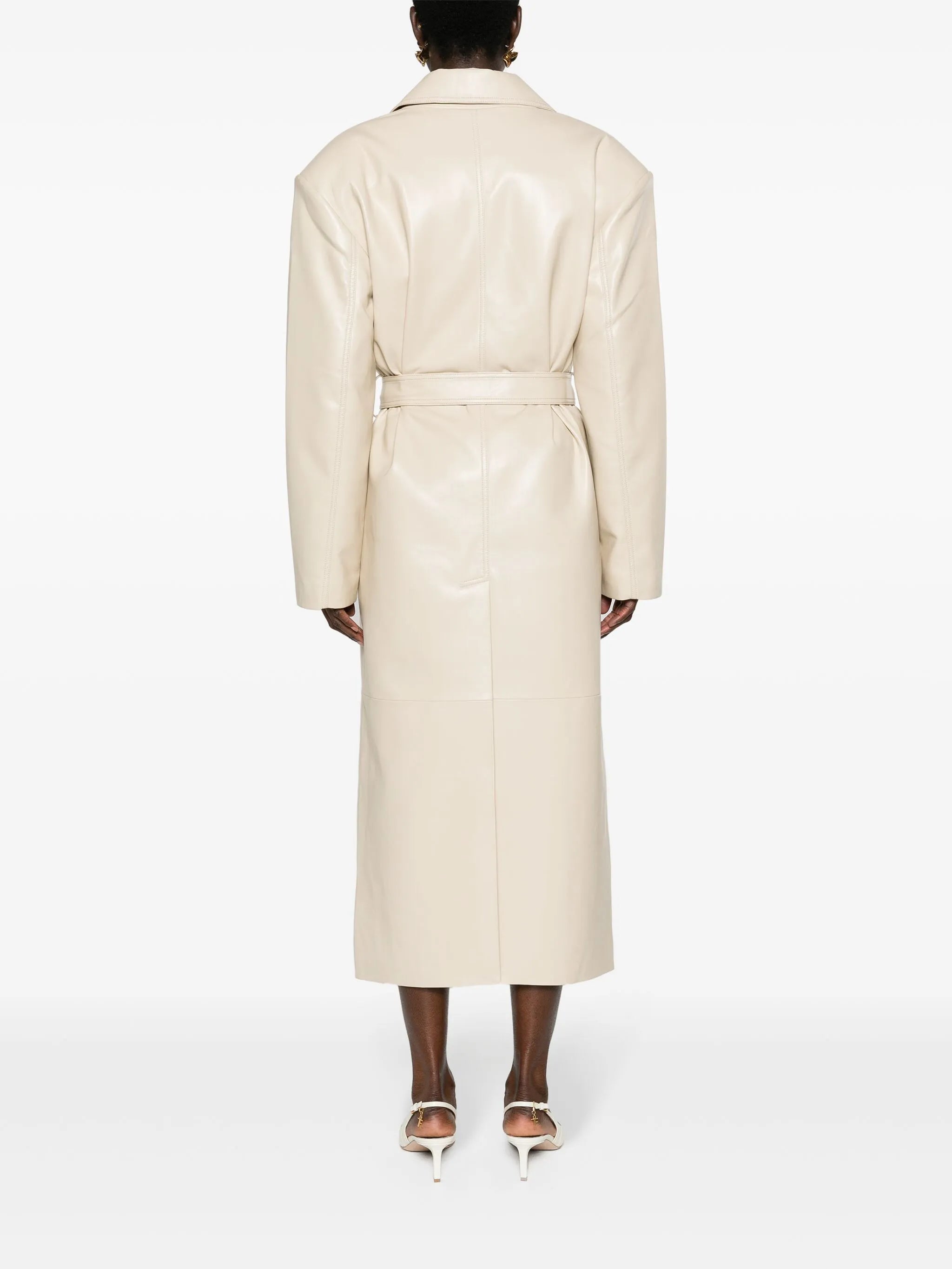 Tina double-breasted trench coat