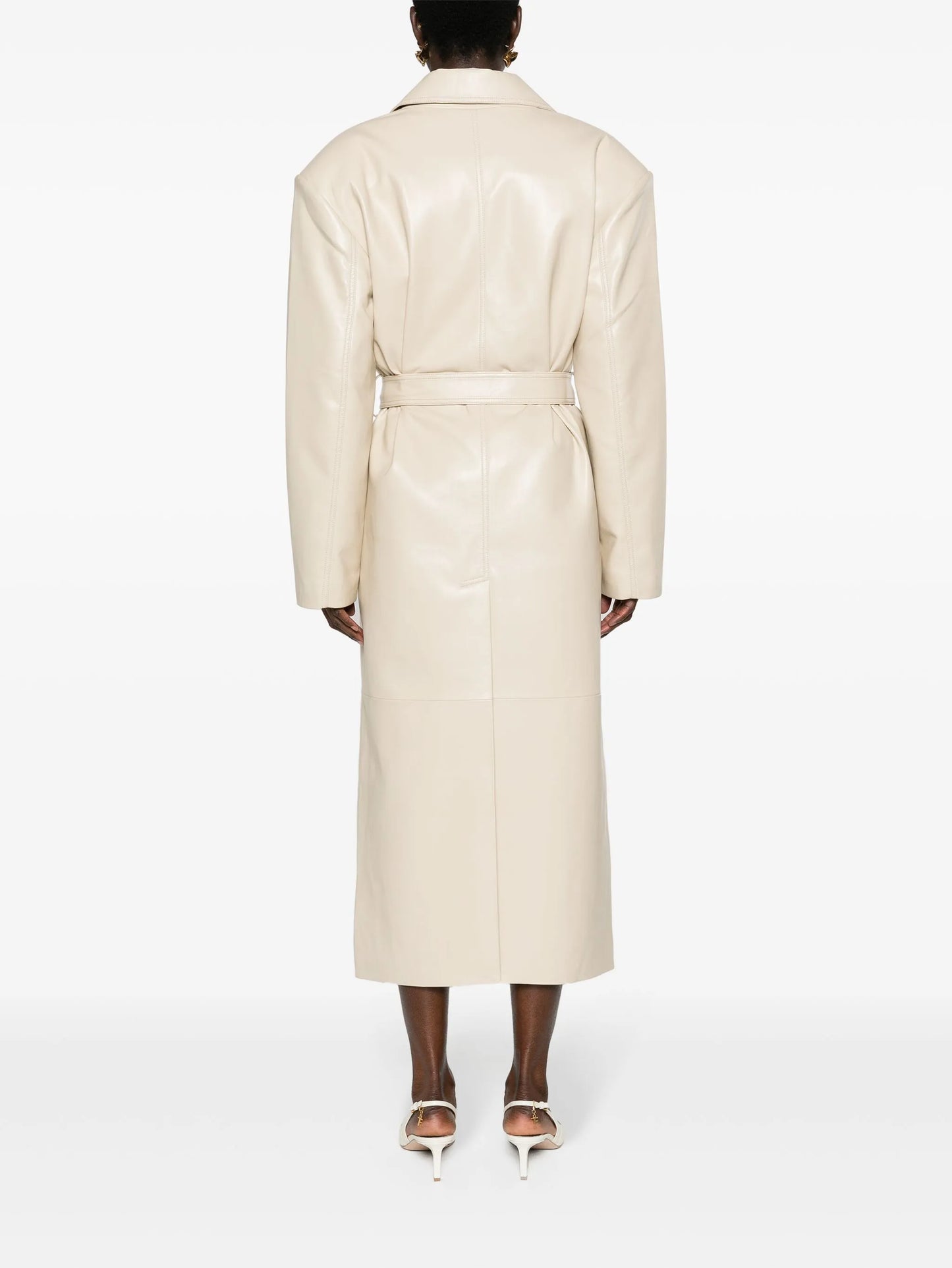 Tina double-breasted trench coat